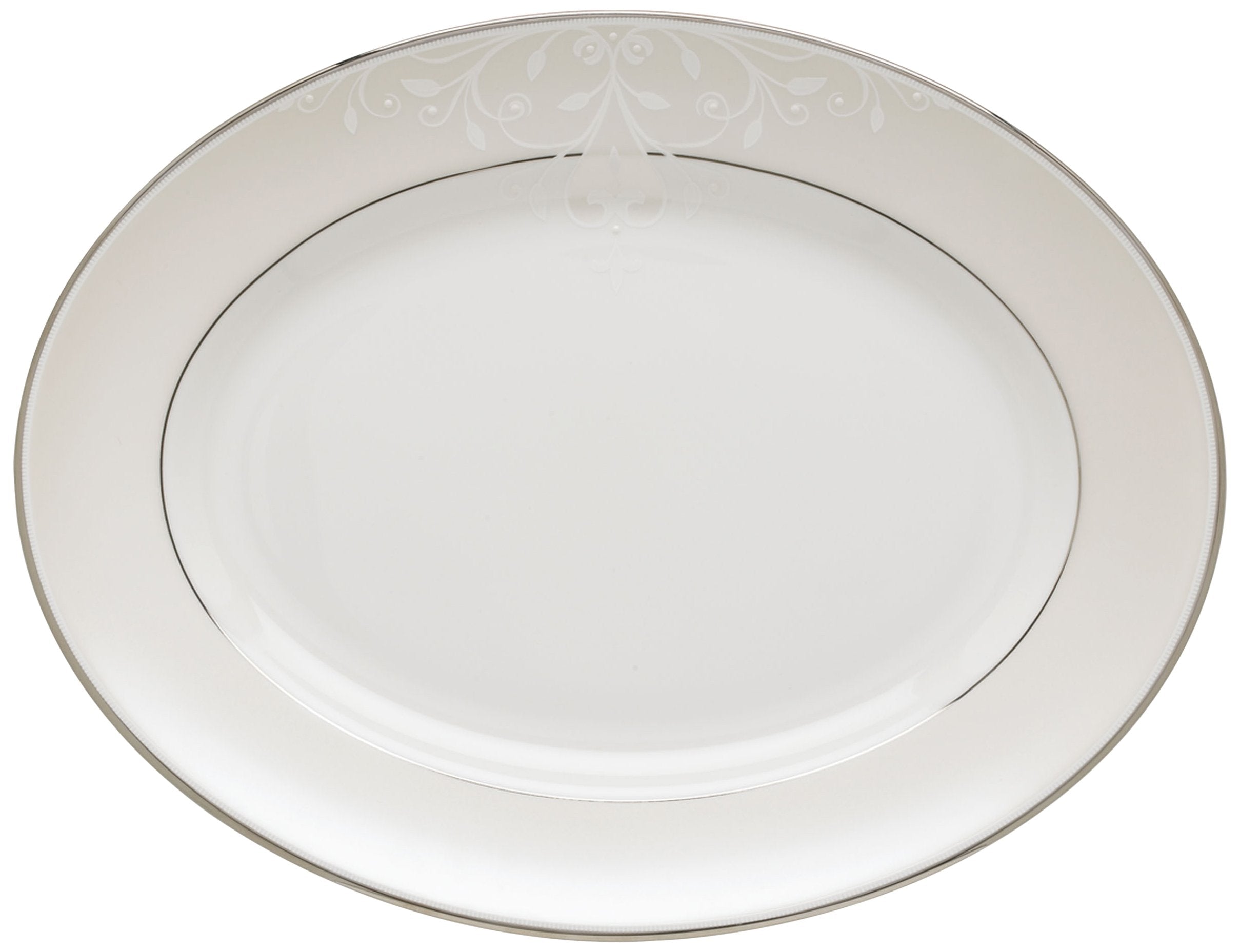 Lenox Opal Innocence Scroll 13-Inch Platter