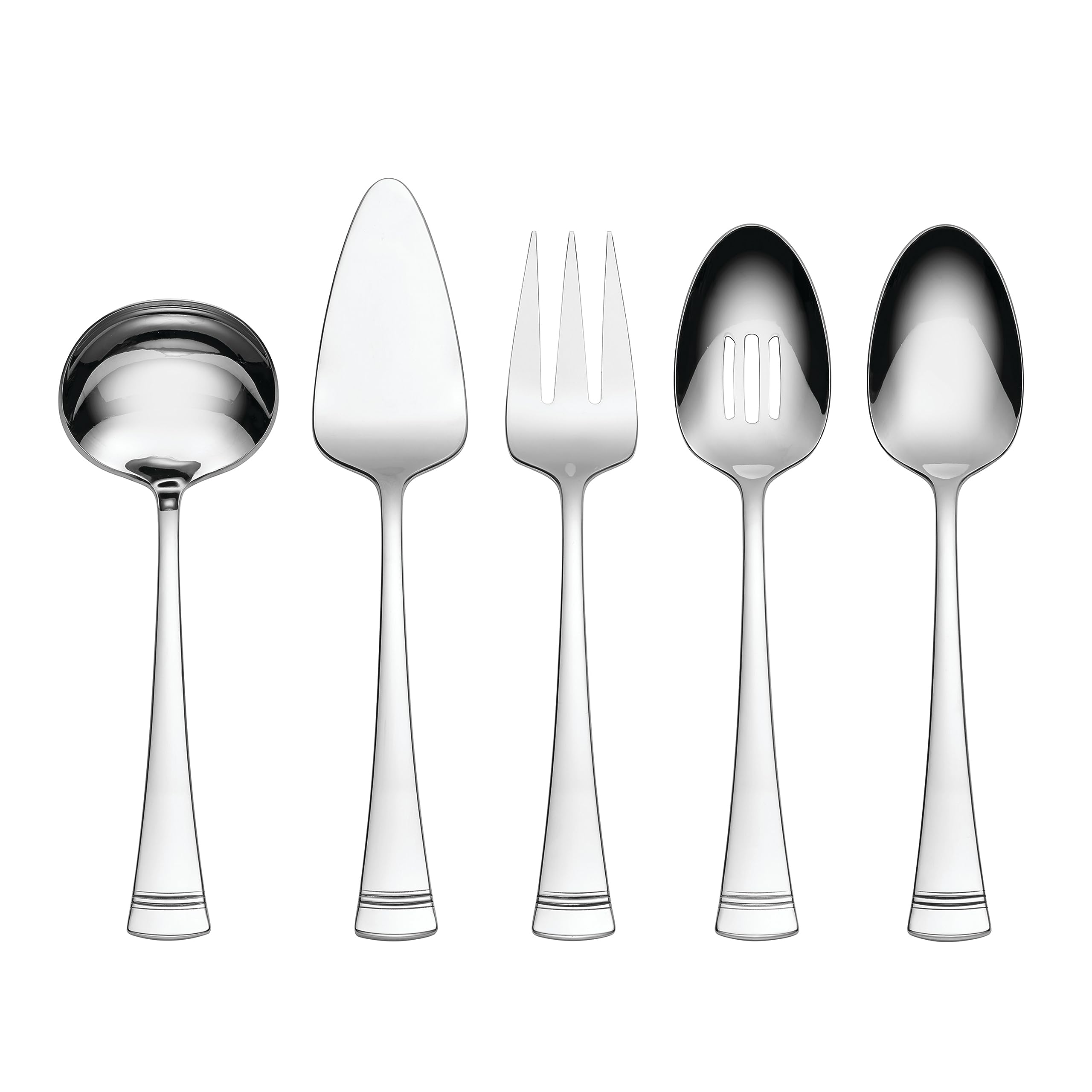 Lenox Portola 5-Piece Hostess Set, 5 Count, Metallic