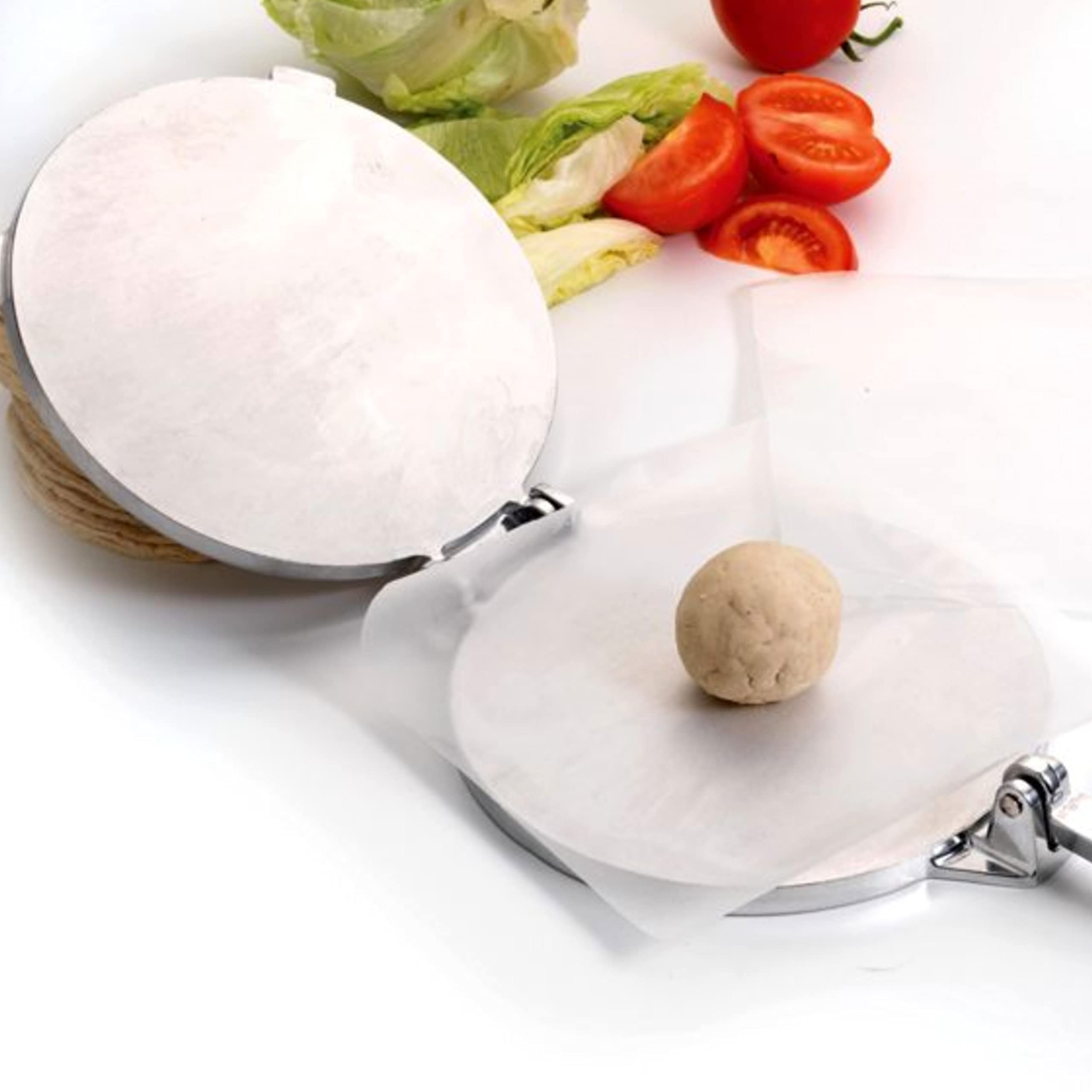 Norpro Tortilla Press, 8 Inch, Silver