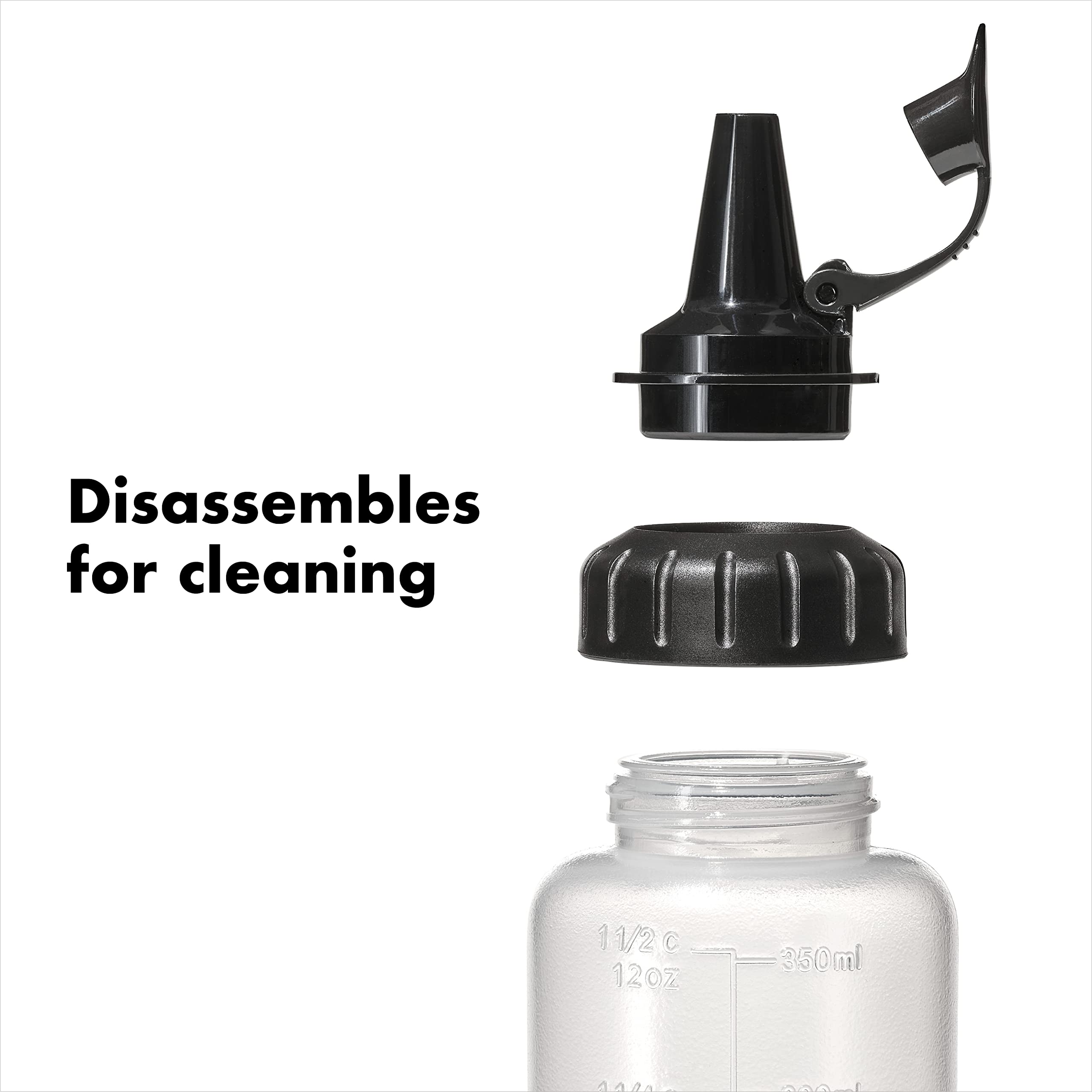 OXO Good Grips Chefs Squeeze Bottle Set  Plastic  Translucent