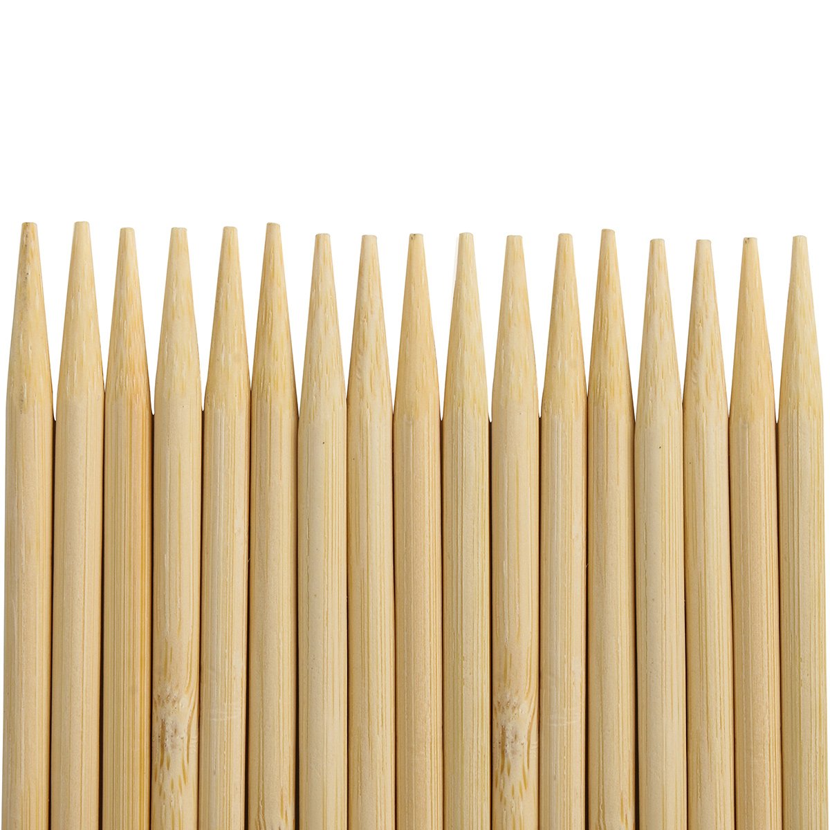 FLYPARTY Bamboo Marshmallow Roasting Sticks with 30 Inch 5mm Thick Extra Long Heavy Duty Wooden Skewers Roaster Barbecue S'Mores Skewers Hot Dog Forks for Camping Party Kebab Sausage(120 Pcs)