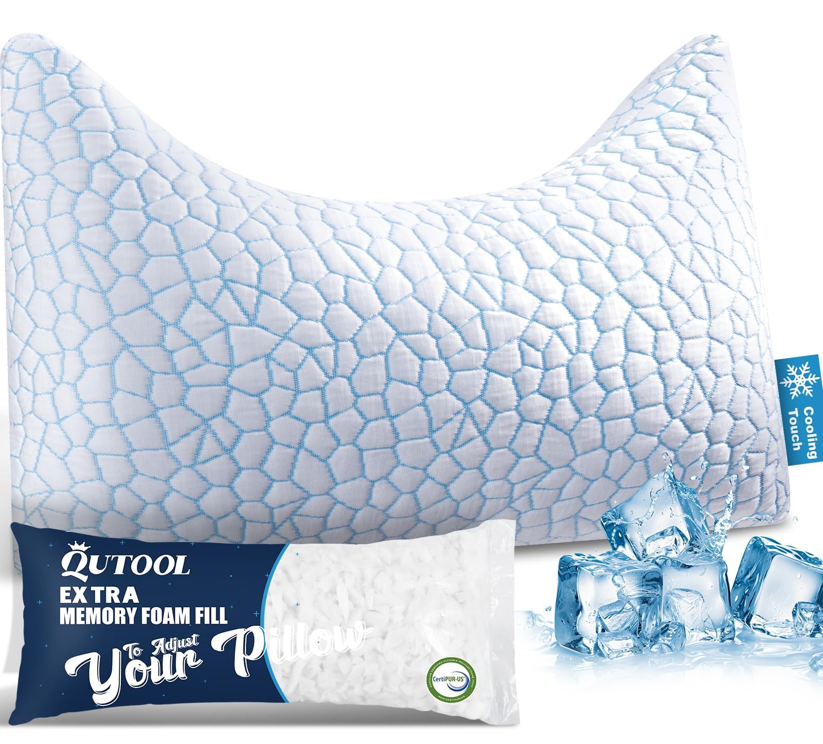 Qutool Cooling Side Sleeper Pillow