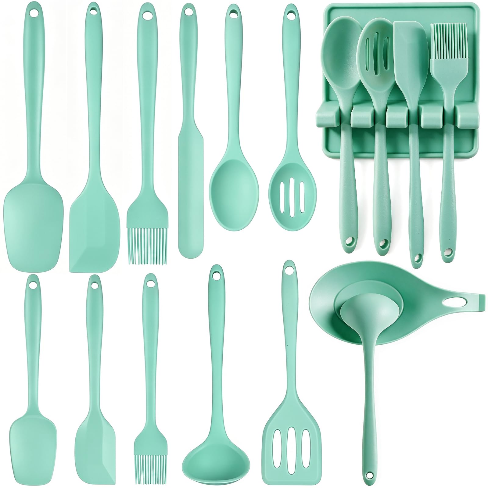 Headaze 13 Pcs Cooking Utensils Set, Silicone Kitchen Utensils Set