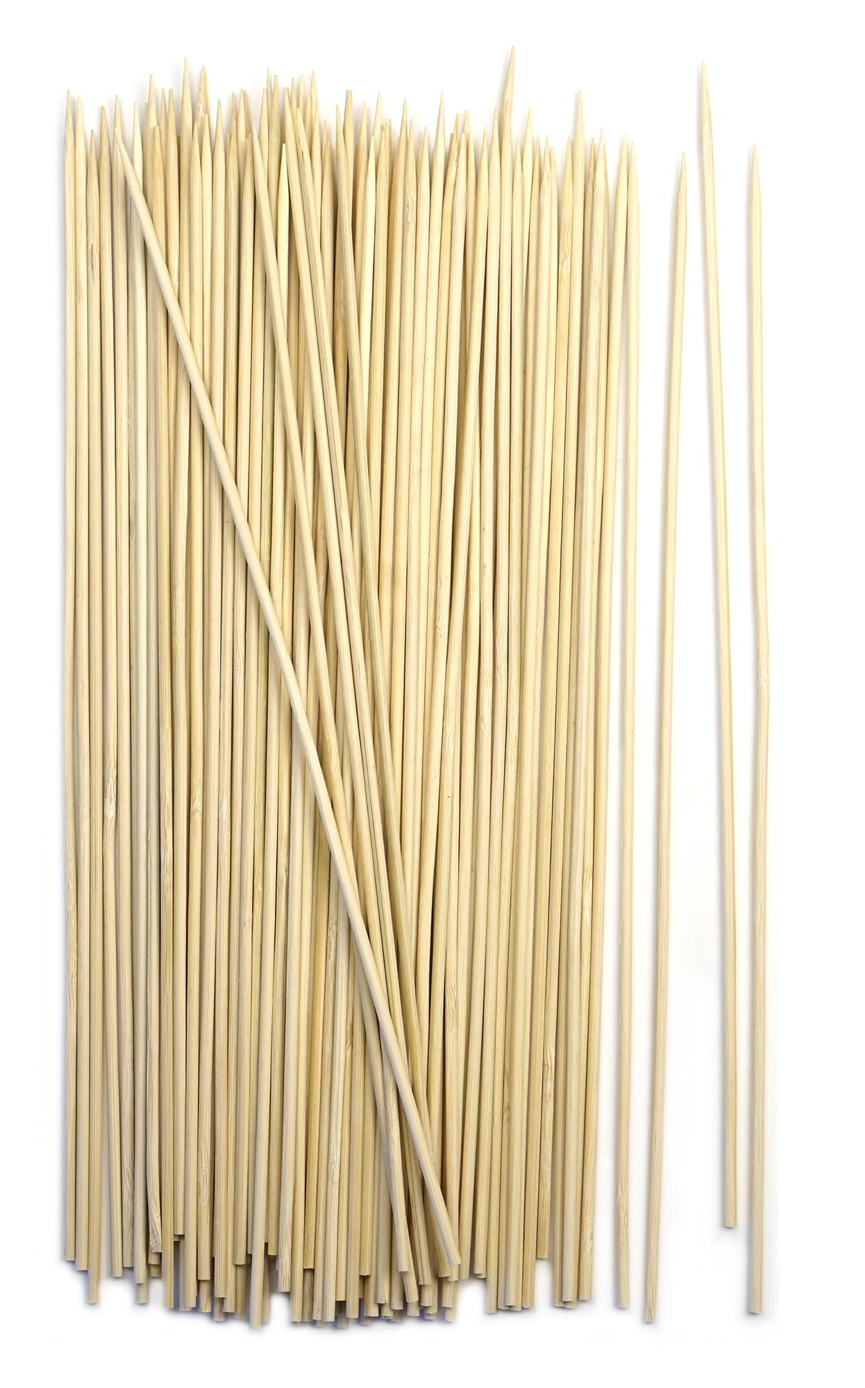 BAMBOO SKEWER - 12IN FLAT - 50 CT.