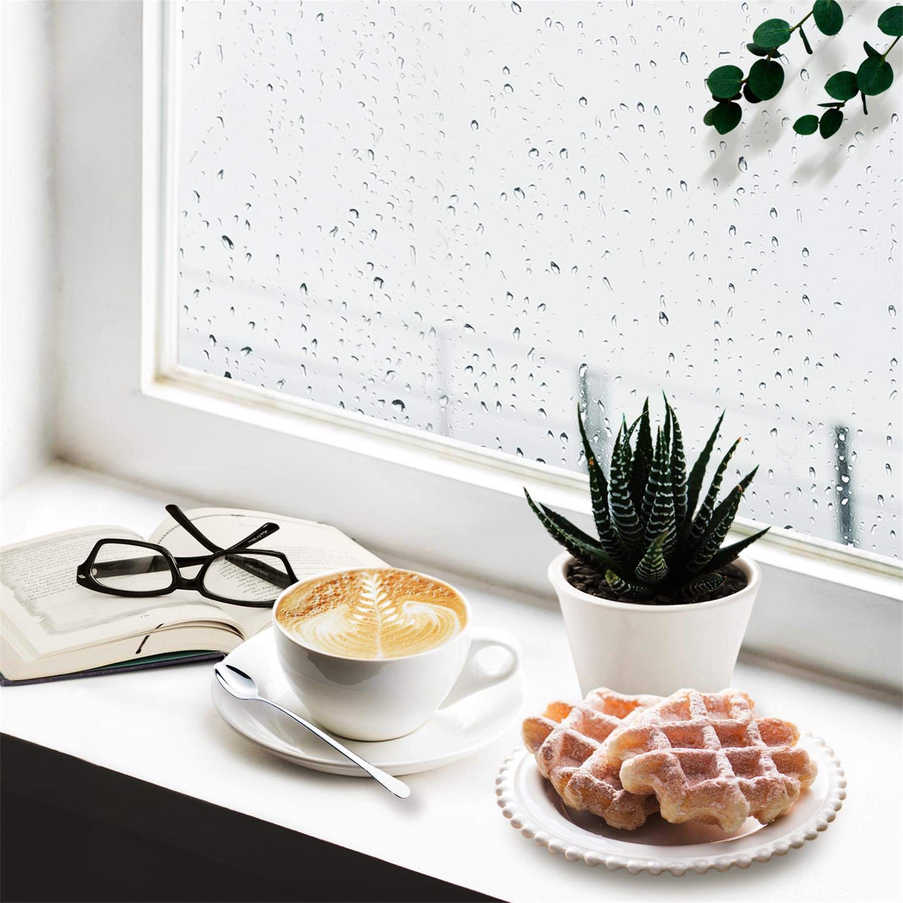 Oaaxbbecco 12 Pieces Stainless Steel Teaspoon,7.5 Inches