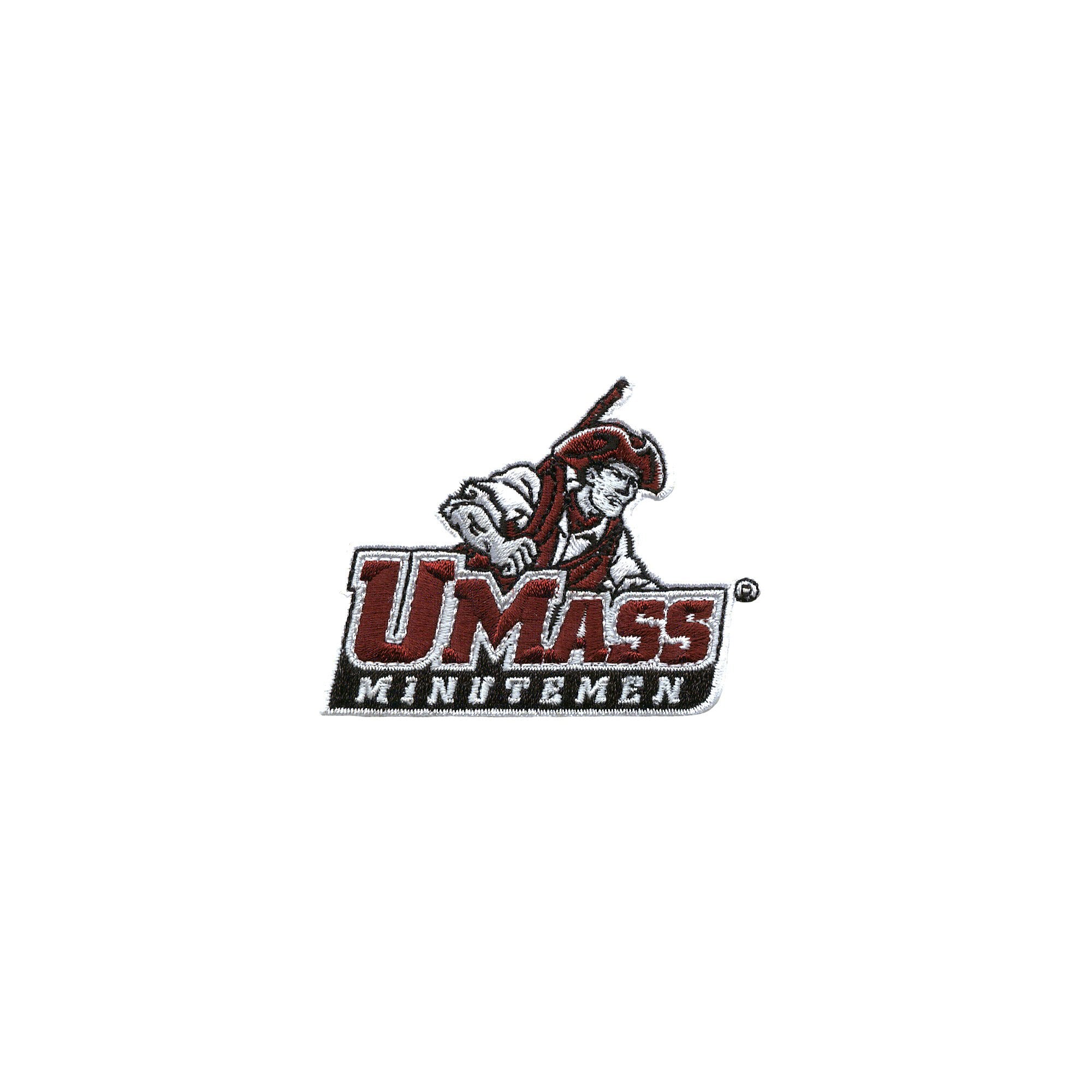 Tervis Umass Minutemen Tumbler With Emblem And Black Lid 24Oz, Clear
