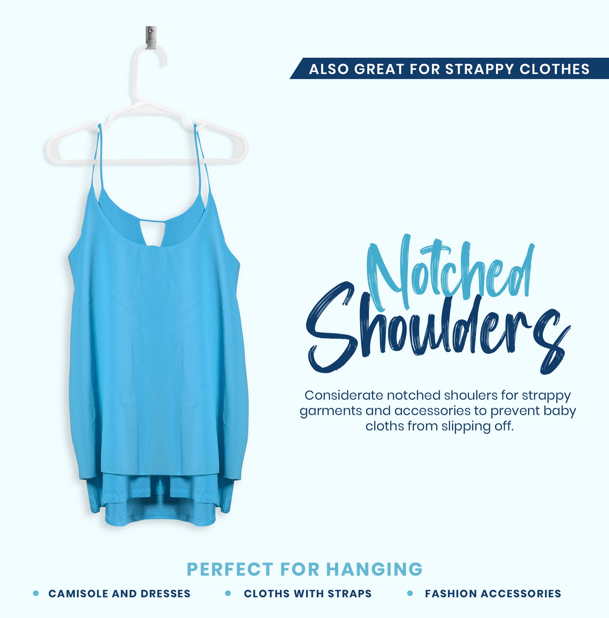 Utopia Home 360 Pack Kids Hangers - 11.5 Inch Plastic Baby Hangers For Closet - Childrens Hangers For Clothes & Infant Hangers F