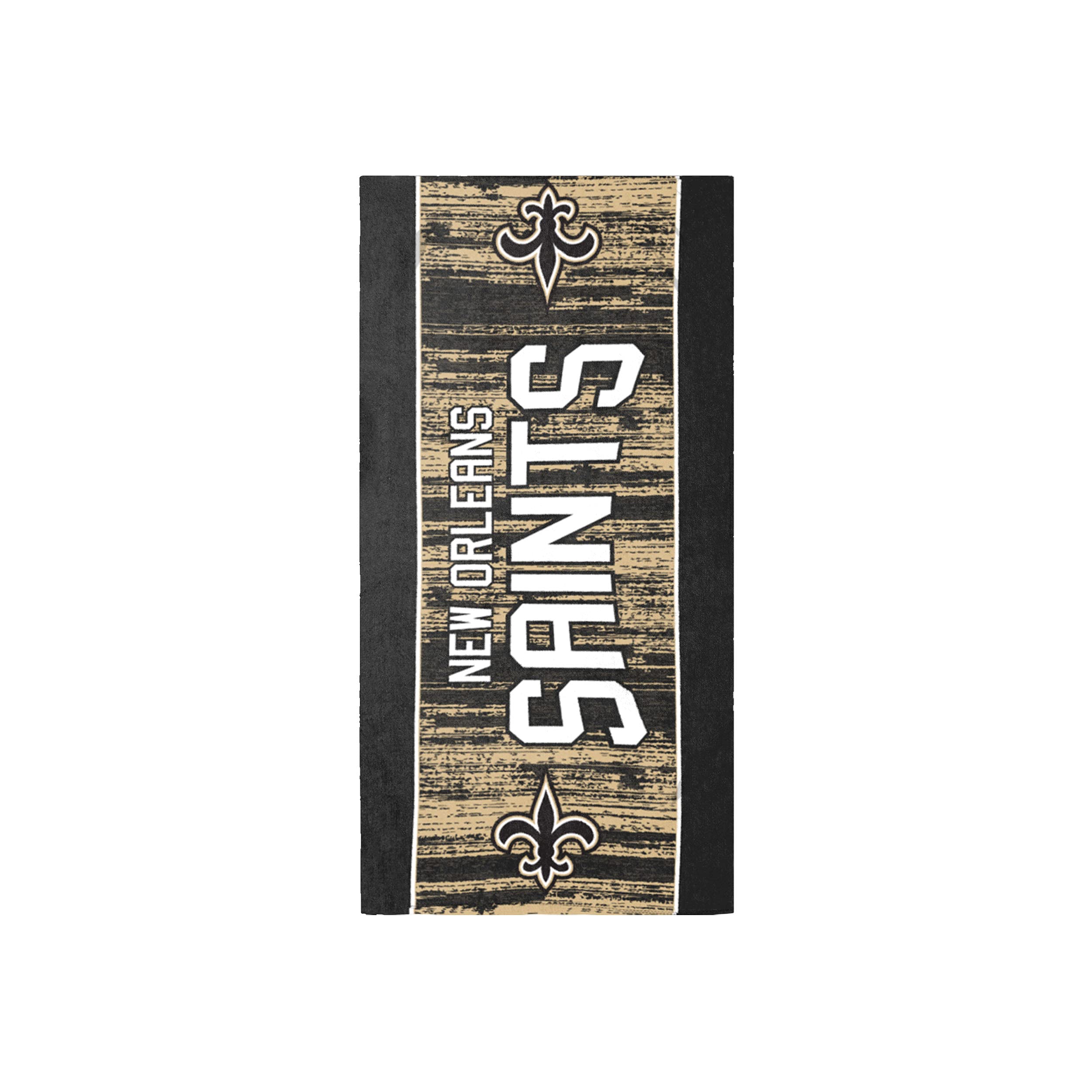 New Orleans Saints Nfl Big Logo Beach Towel