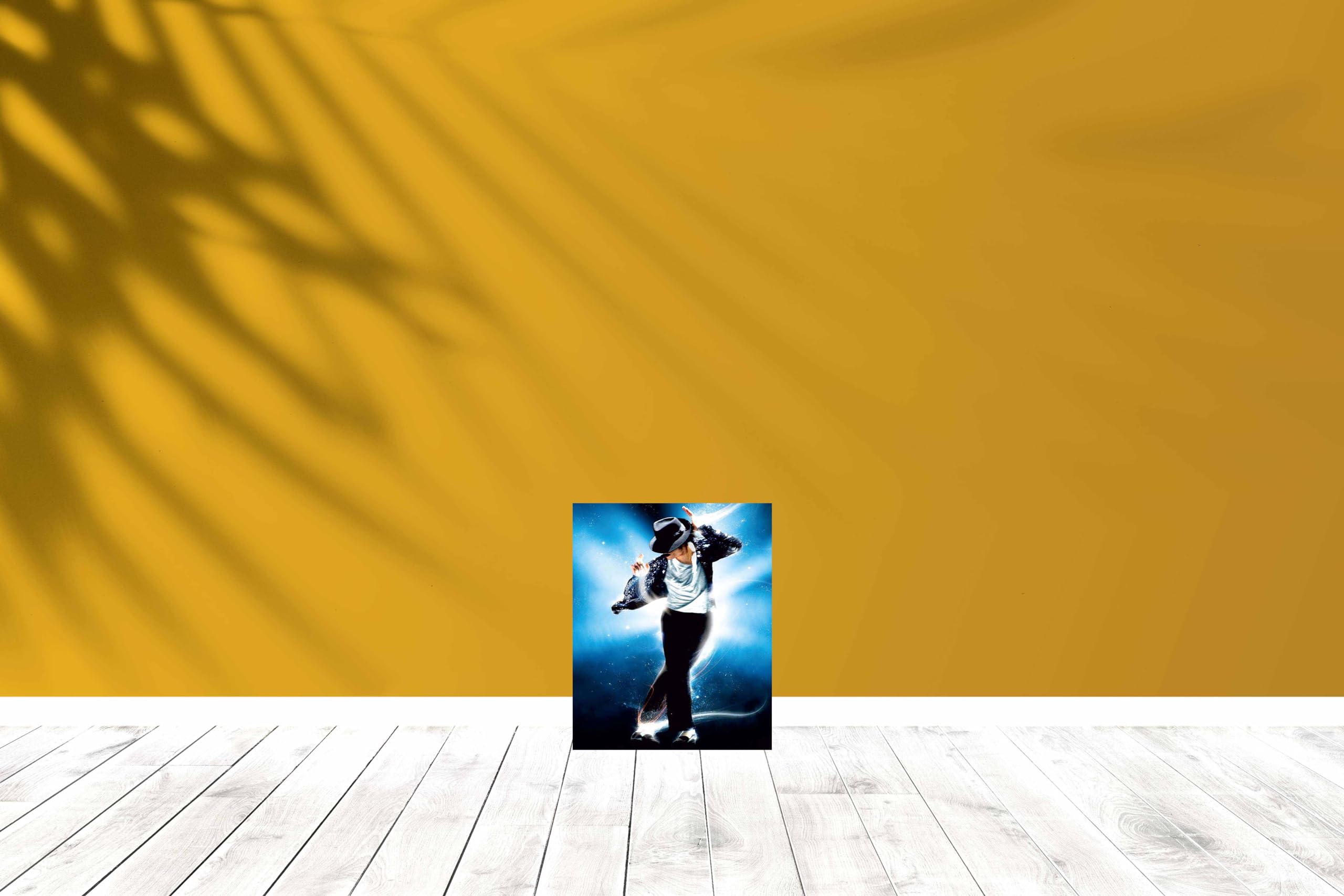 Baldau Prints Michael Jackson Music Dance Photo Wall Poster For Room (Gloss Laminated, 12X18 Inch, 300 Gsm) F-175