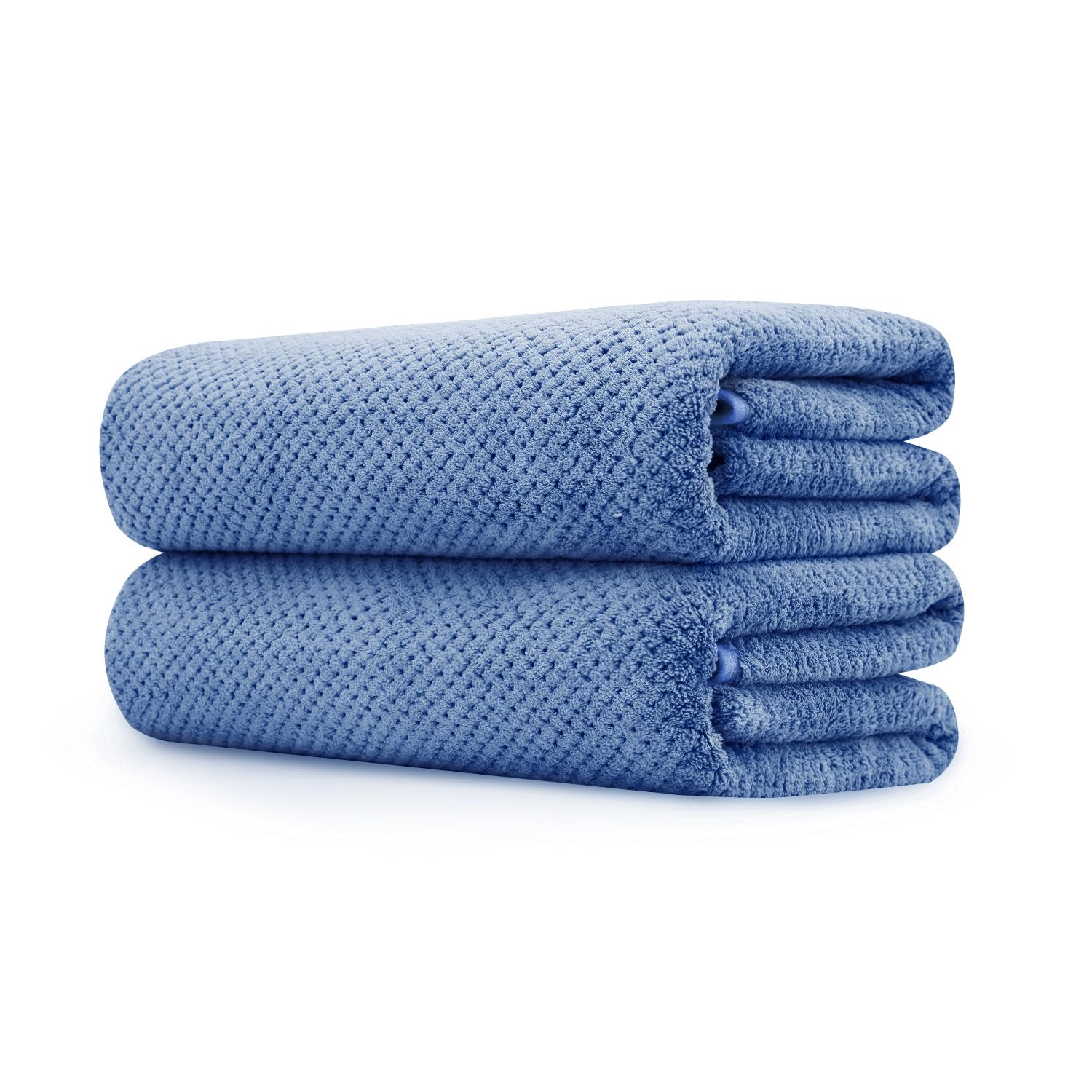 MaopaoBeauty 2 Pack Microfiber Hair Towel Wrap for Women Super Absorbent Quick Dry Hair Turban for Drying Curly, Long Thick Hair