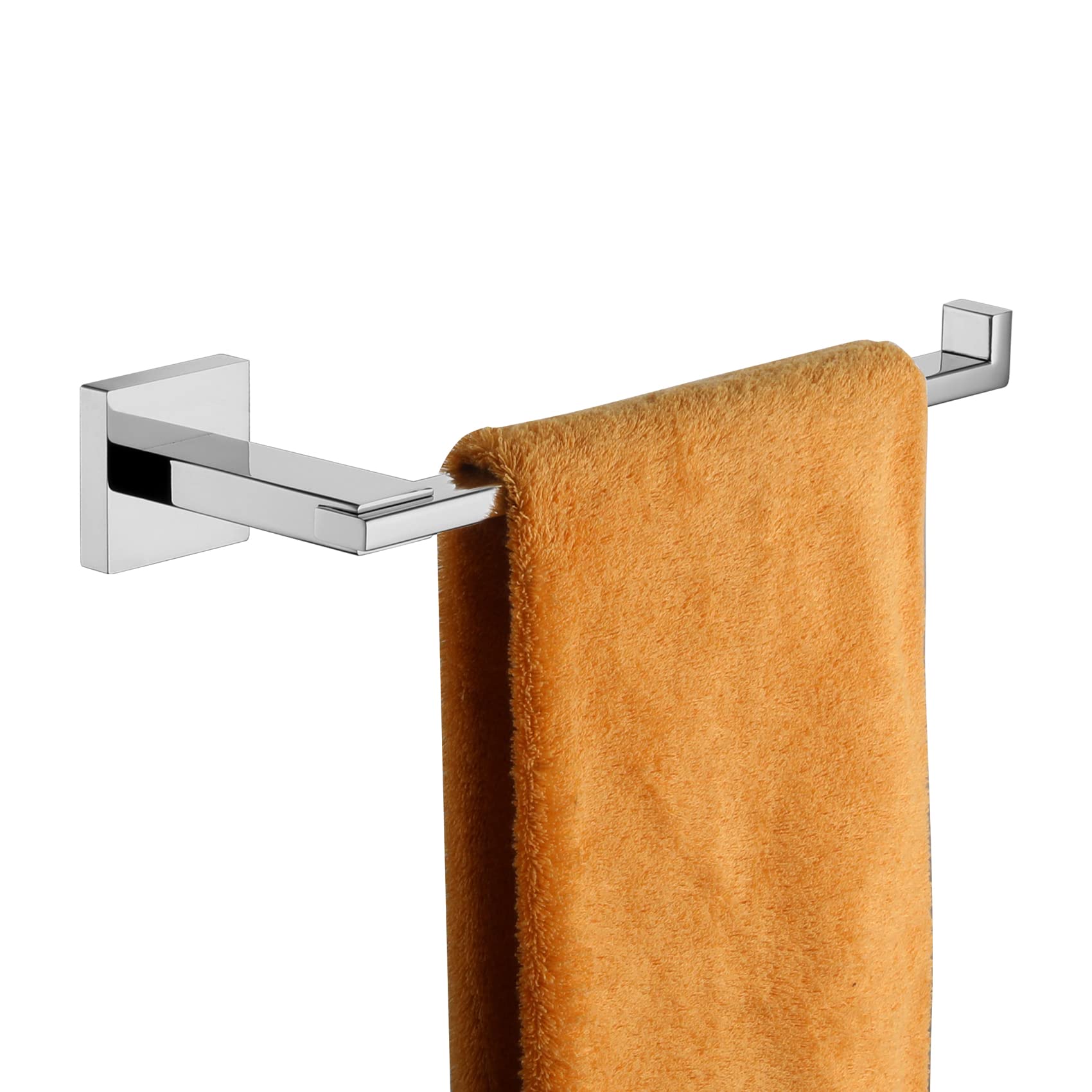 KOKOSIRI Hand Towel Bar Chrome Bathroom Hardware Towel Ring Holder Wall Mounted for Kitchen Toilet Cabinet Polished Stainless St