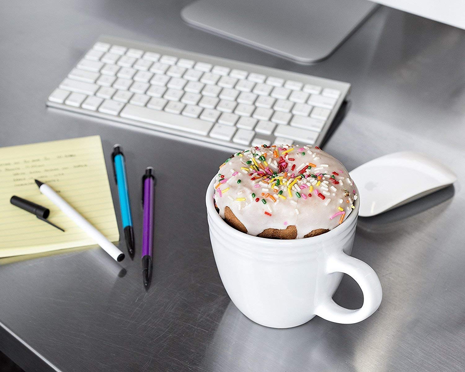 Best.Morning.Ever. Coffee/Tea Mug with Donut holder GIFT BOX ORIGINAL - Keeps Tea & Coffee Hotter for Longer