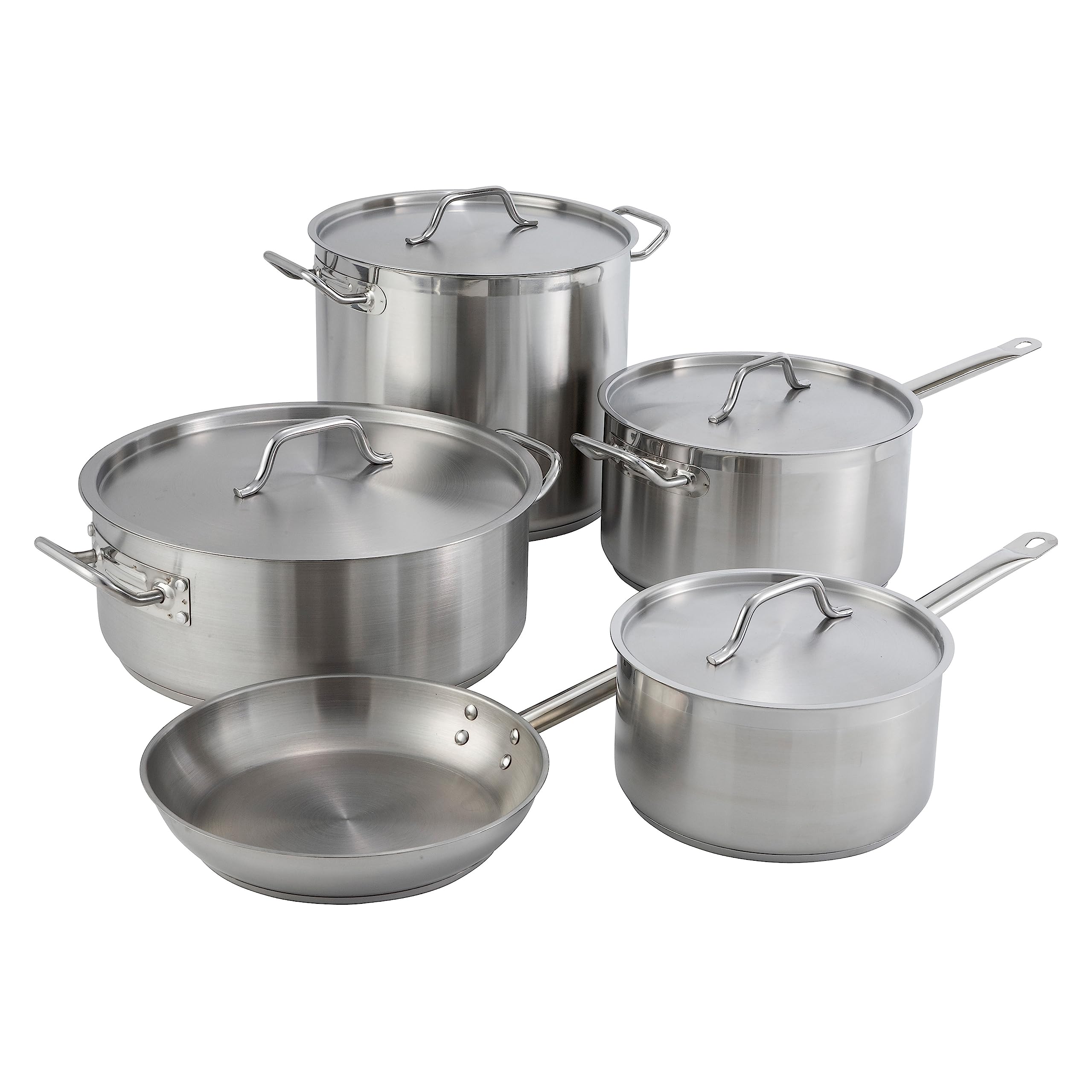 Winware Stainless Steel 2 Quart Sauce Pan With Cover