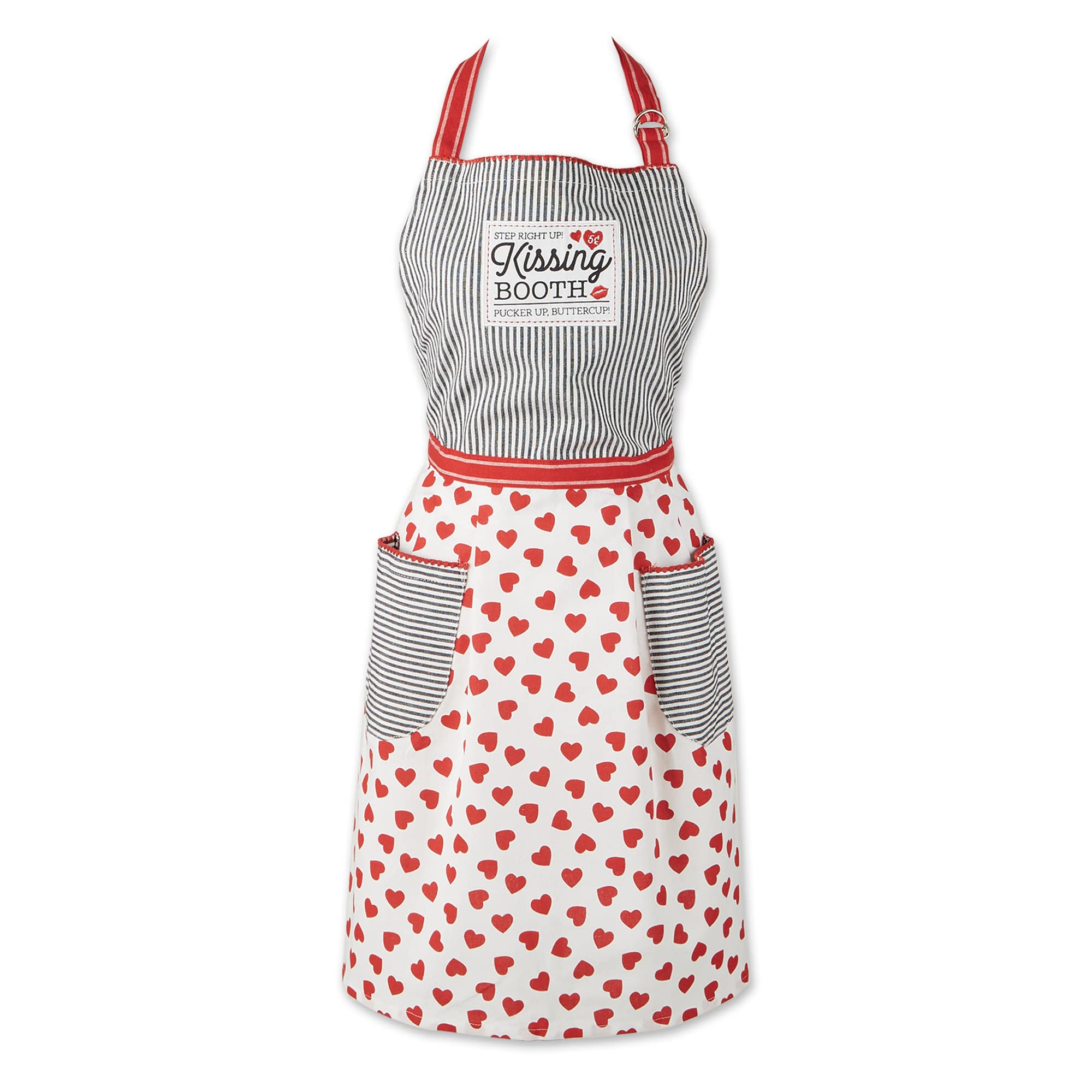 KISSING BOOTH EMBELLISHED SKIRT APRON