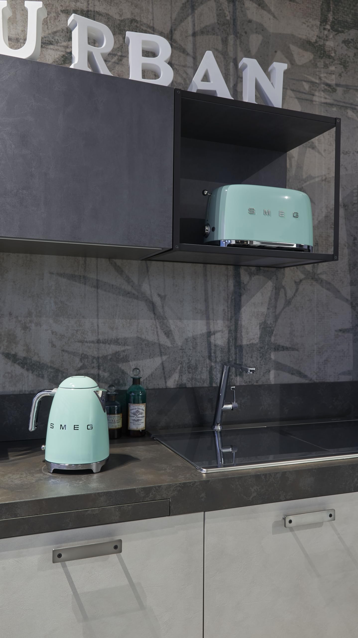 Smeg 50'S Retro 4 - Slice Toaster (Pastel Green)