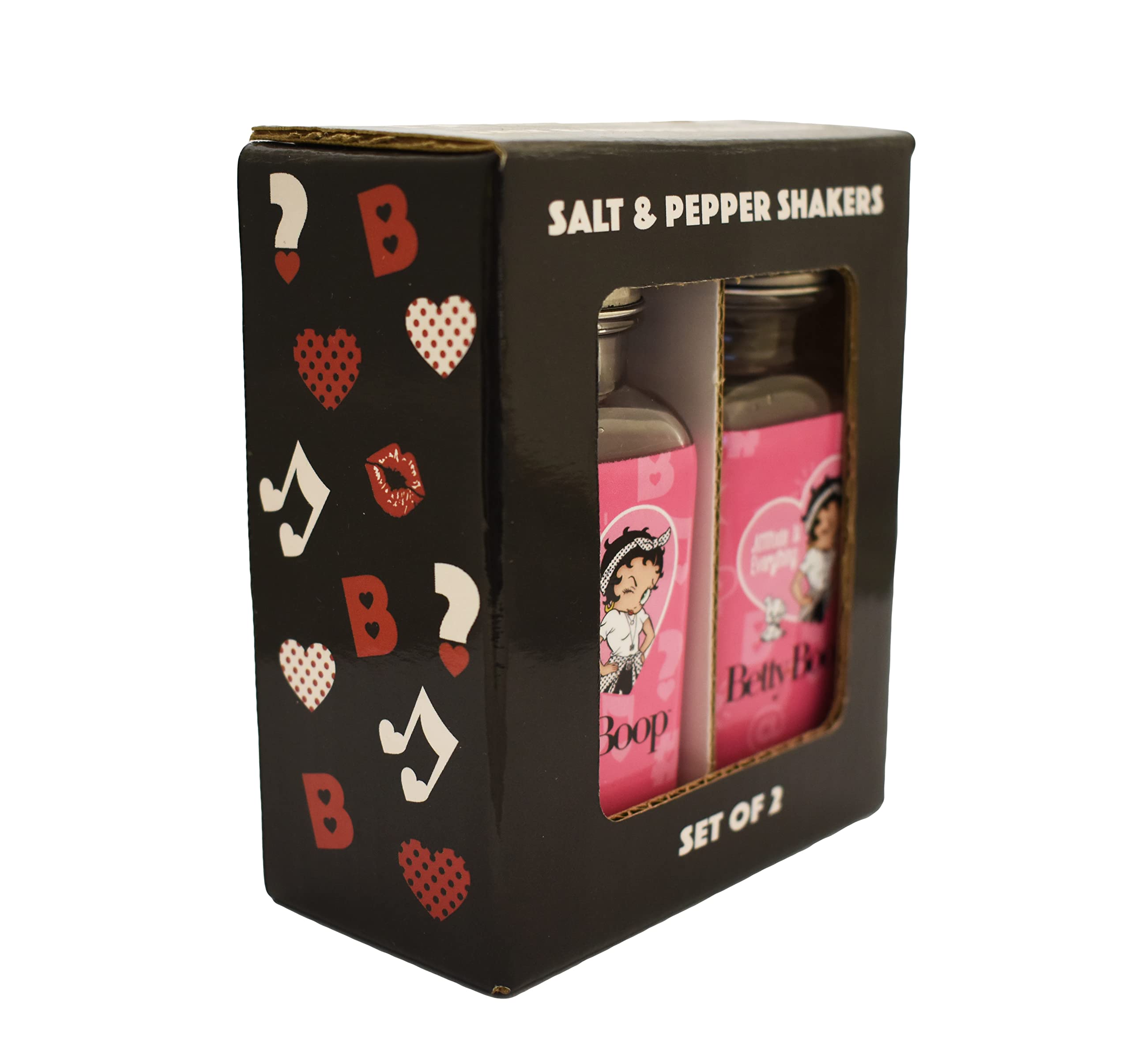 Betty Boop Salt And Pepper Shakers Set - Attitude Is Everything