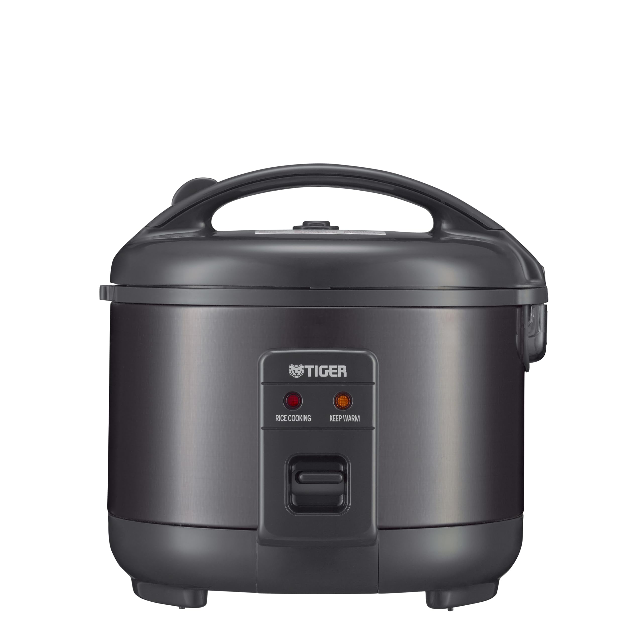 Tiger JNP-S55U-KY 3 Cup Capacity White Rice Cooker with Non-Stick Inner Pot, Retractable Power Cord, and Keep Warm up to 12 hour