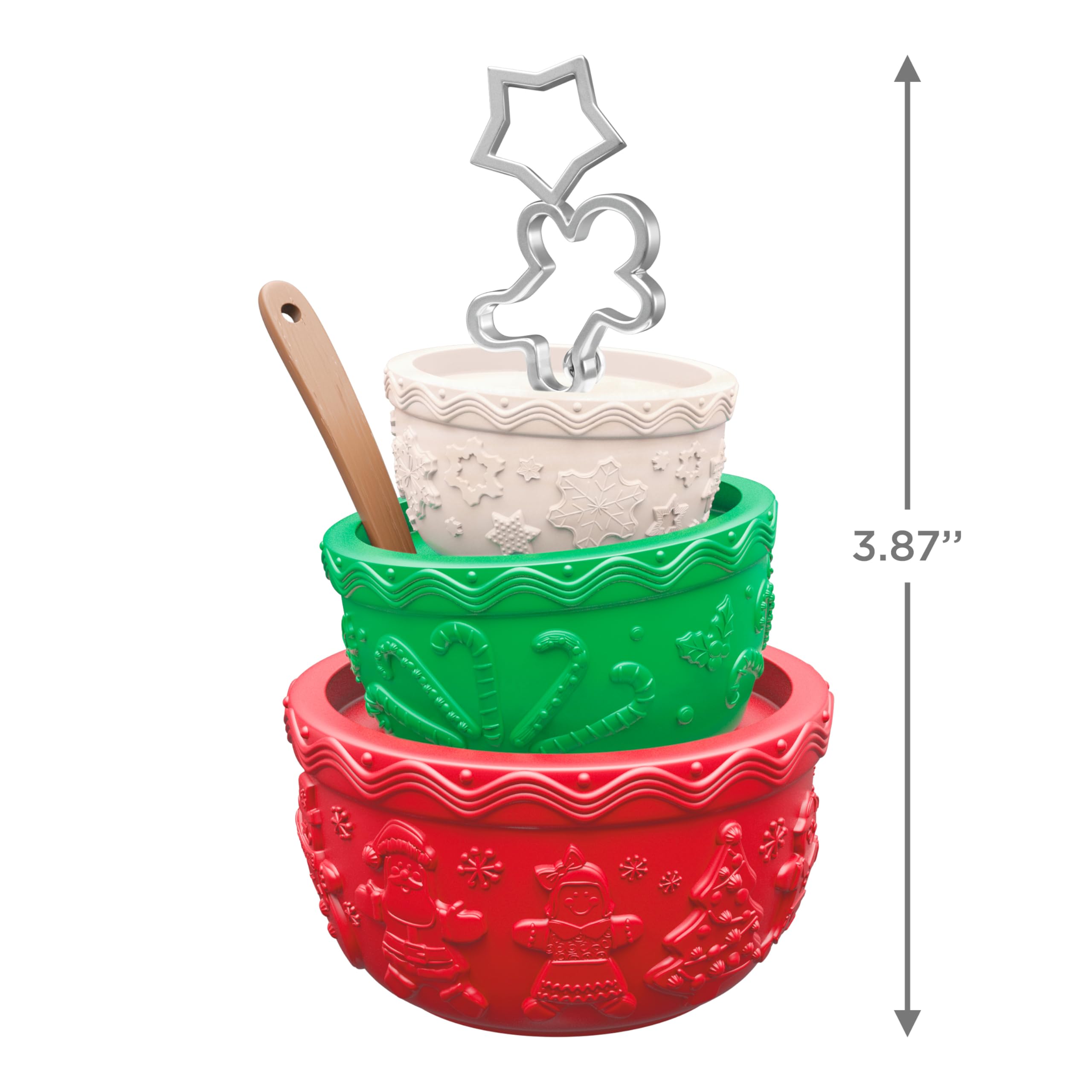 Hallmark Keepsake Christmas Ornament 2024, Bowl Full of Jolly, Gifts for Bakers