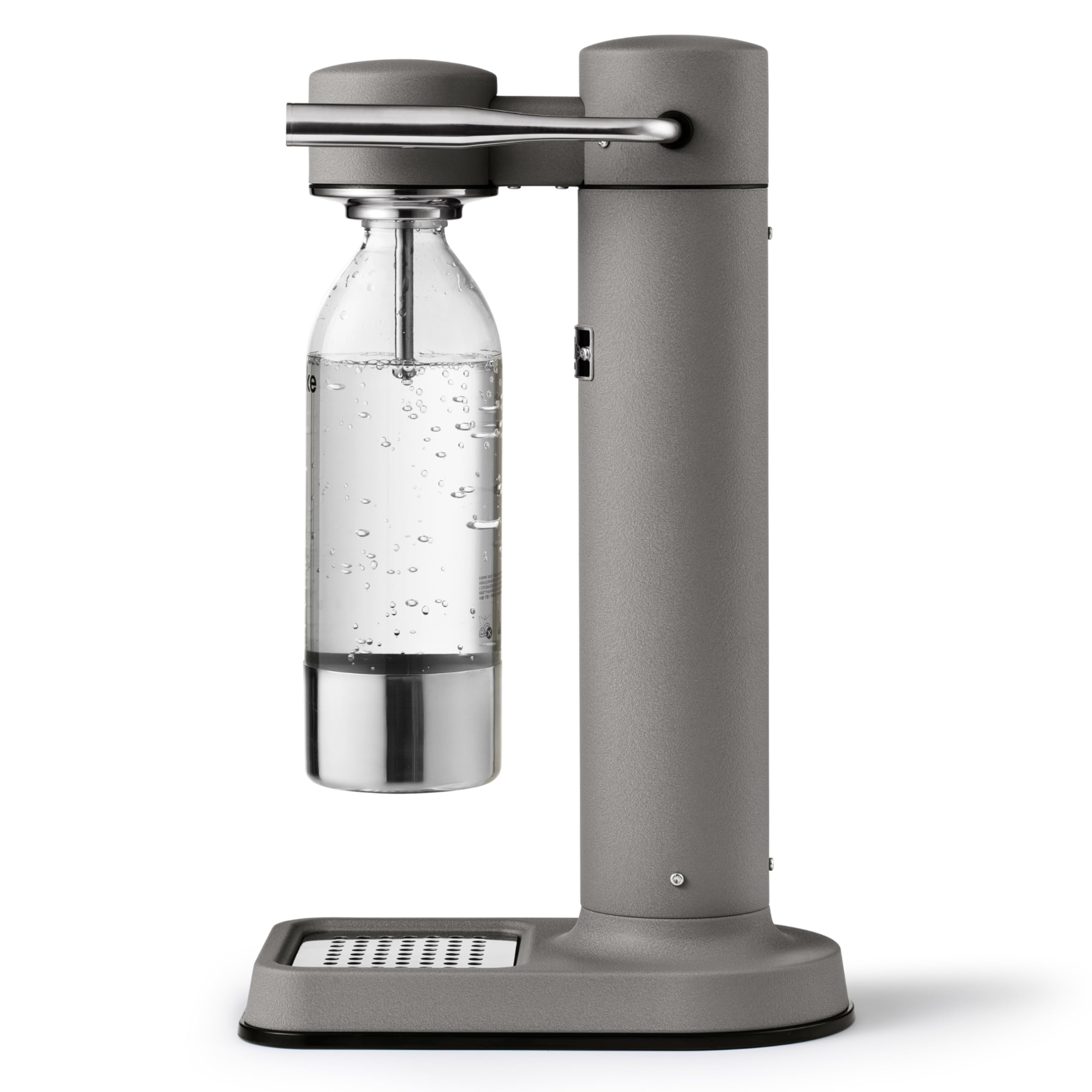 Aarke Carbonator Lll, Sparkling & Carbonation Water Machine, Stainless Steel With Pet Bpa-Free Reusable Bottle Volume 800 Ml (Ma