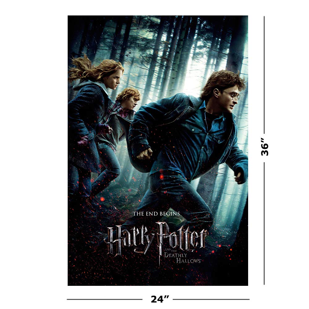 Harry Potter And The Deathly Hallows - Part 1 - Movie Poster/Print (Regular Style) (Size: 24 Inches X 36 Inches)