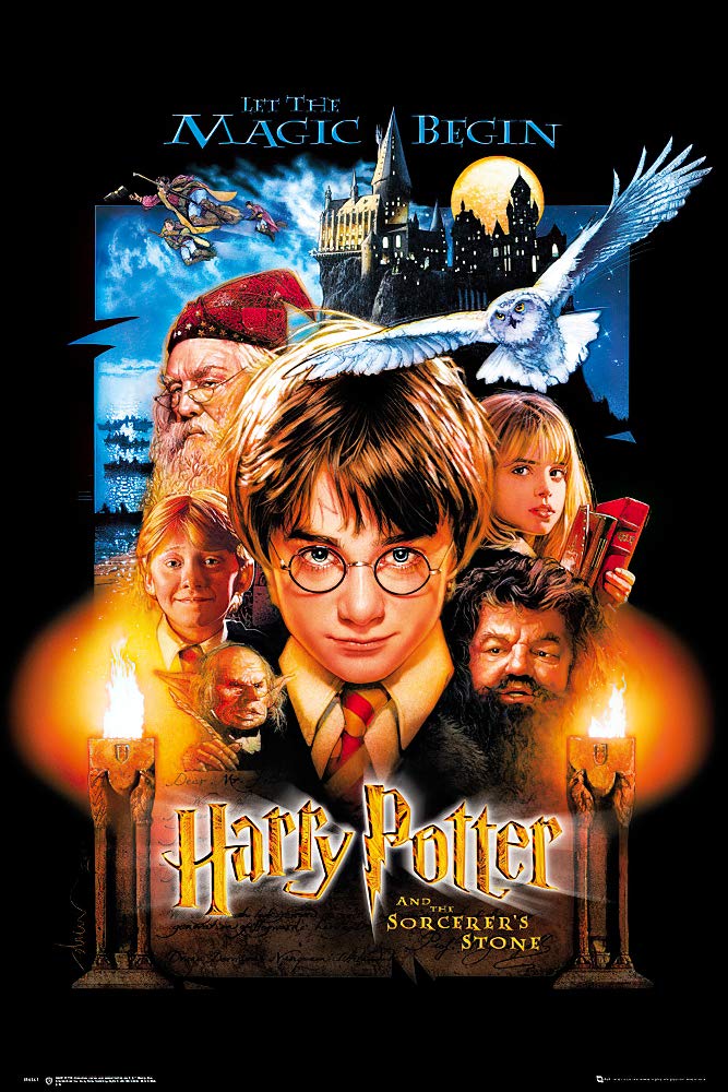 Harry Potter And The Sorcerer'S Stone - Movie Poster/Print (Us Regular Style) (Size: 24'' X 36'')