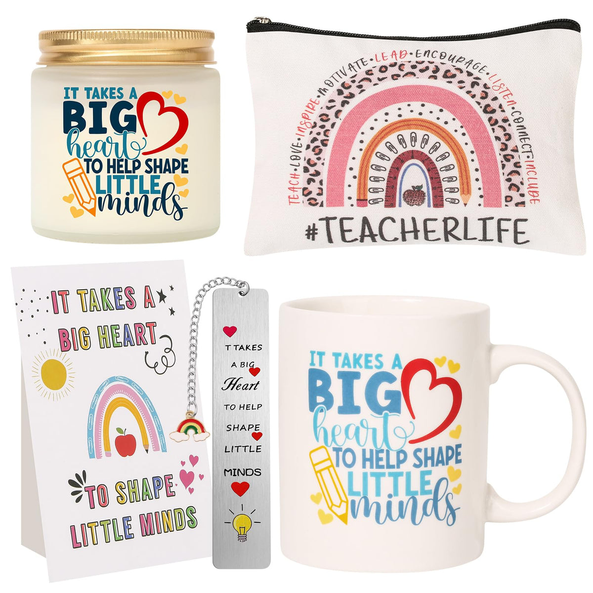 Teacher Appreciation Gifts, Valentine's Day Gifts Basket for Teachers, Thank You Teacher Box from Student, Teacher Gifts Set for