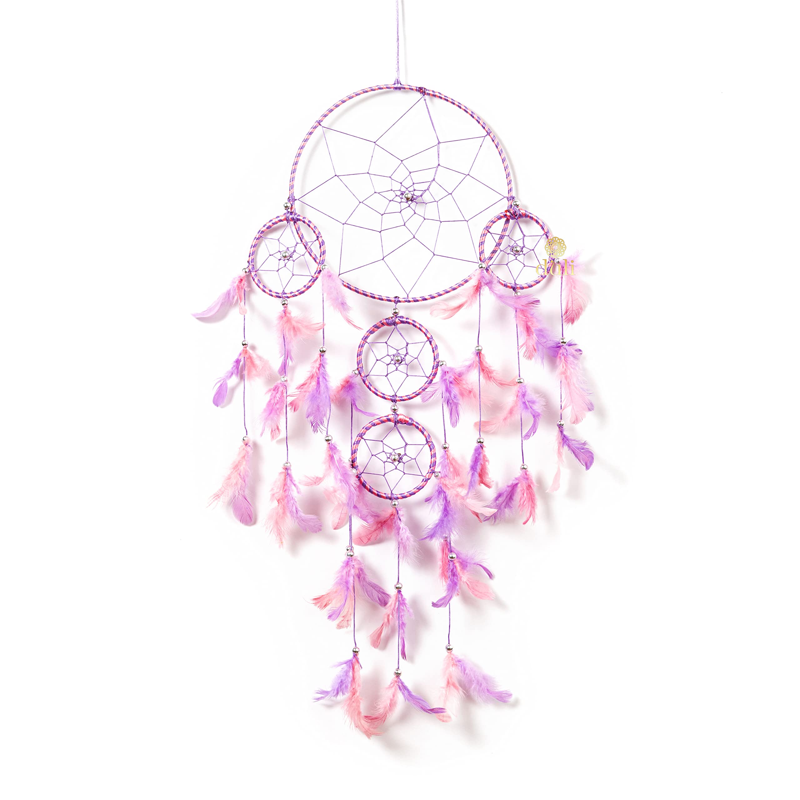 DULI Dream Catcher Wall Hanging for Bedrooms, Home Decor Wall Hanging Design, KidsRoom, Nursery, Garden, Restaurants, Cafe, & Pa