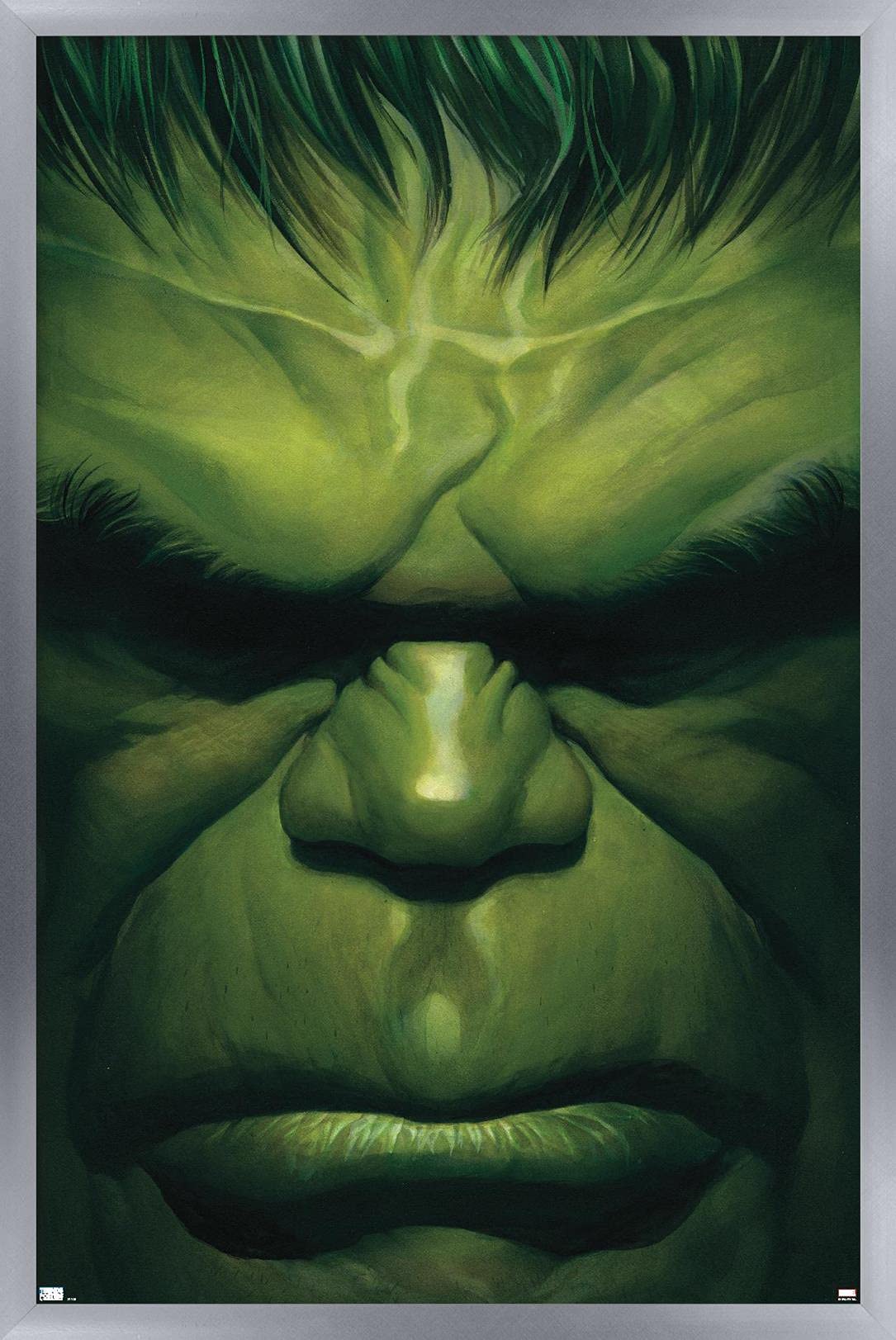 Trends International Marvel Comics - Hulk - The Immortal Hulk #18 Wall Poster, 14.72'' X 22.37'', Silver Framed Version