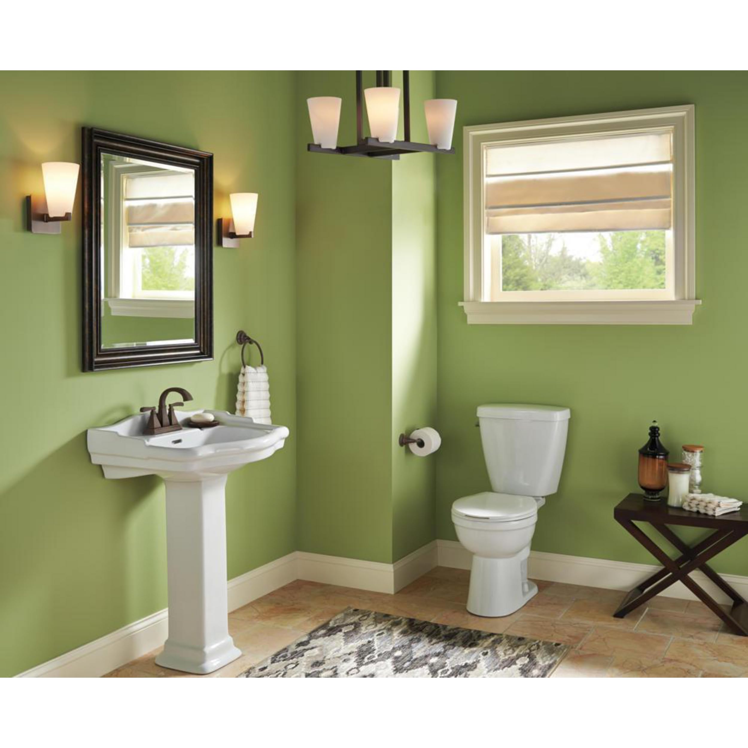 Delta Faucet 79450-Rb Linden Toilet Paper Holder, 3.25 X 11.10 X 4.50 Inches, Venetian Bronze