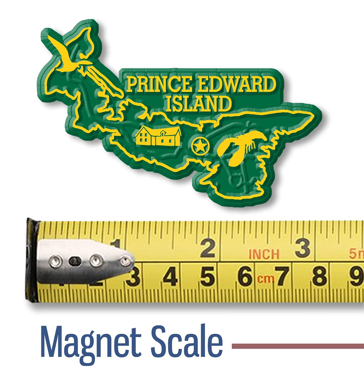 Prince Edward Island Province Magnet By Classic Magnets, Collectible Souvenirs Made In The Usa