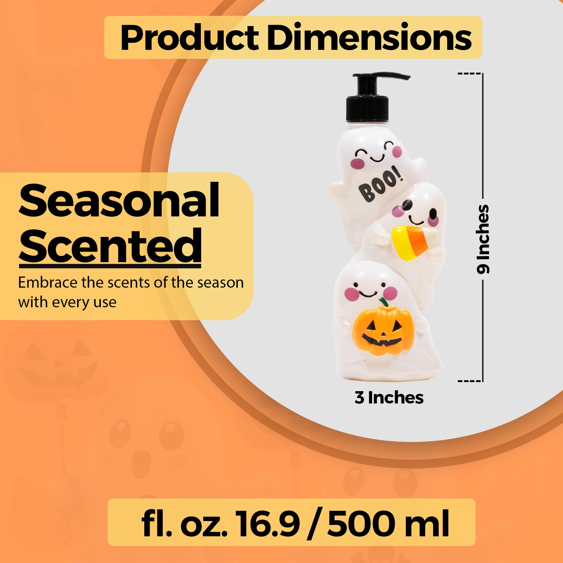 Novelty Decor Hand Soap Dispenser: Simple Pleasures Fun Shaped Bottle With Scented Liquid Soap - Decorative Hand Pump Refillable