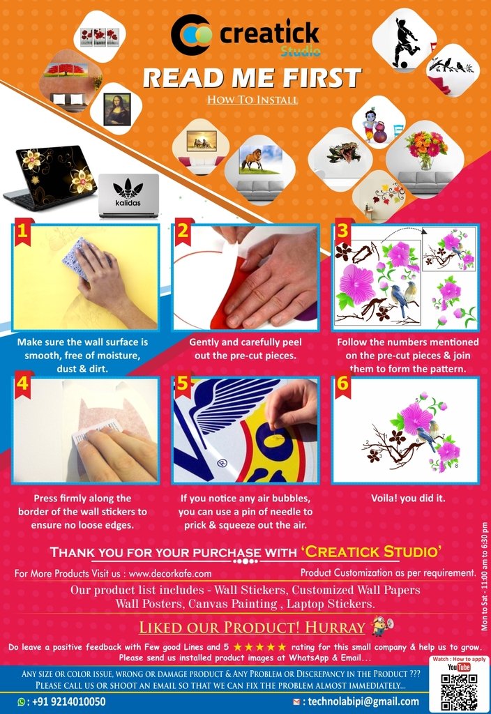 DECOR KAFE PVC Vinyl Abstract Sonic Hedgehog Wall Sticker (Multicolour, 55 x 88 cm)