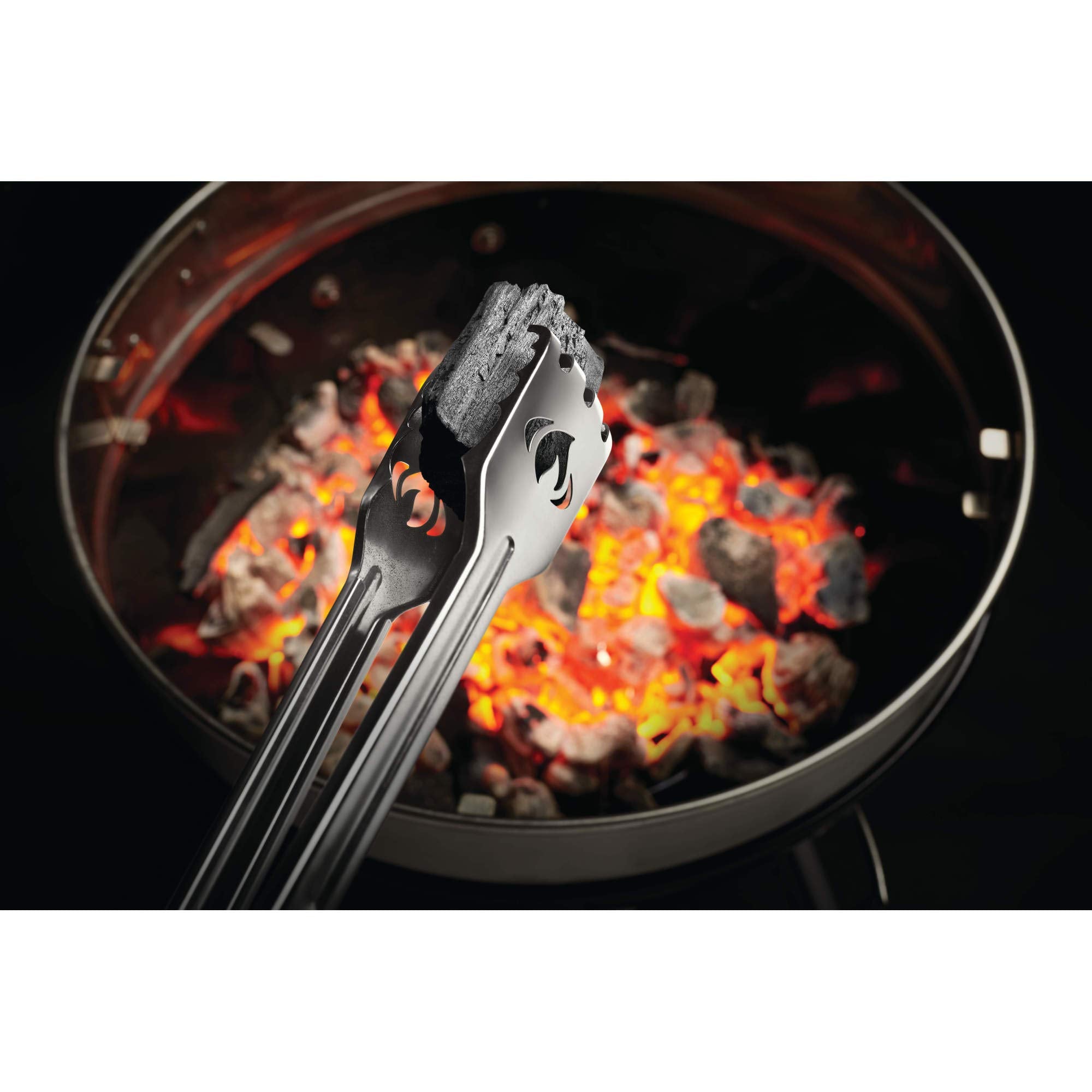 Napoleon Charcoal Rake And Tongs Charcoal Bbq Grill Accessory, Rake Charcoal, Lift Cooking Grids, Move Hot And Cold Charcoal And