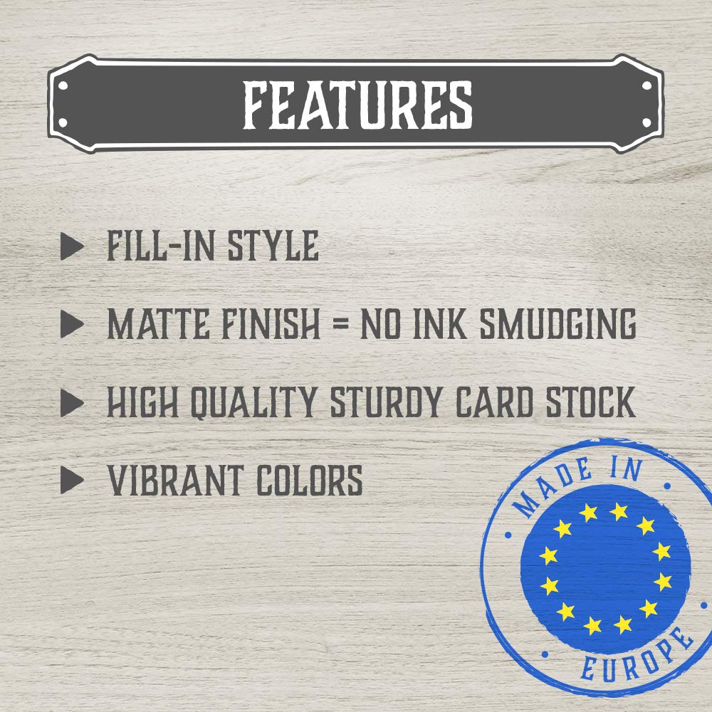 Baby Predictions And Advice Cards - Set Of 50 Double-Sided Baby Prediction Cards For Baby Shower Games Greenery Watercolor Desig