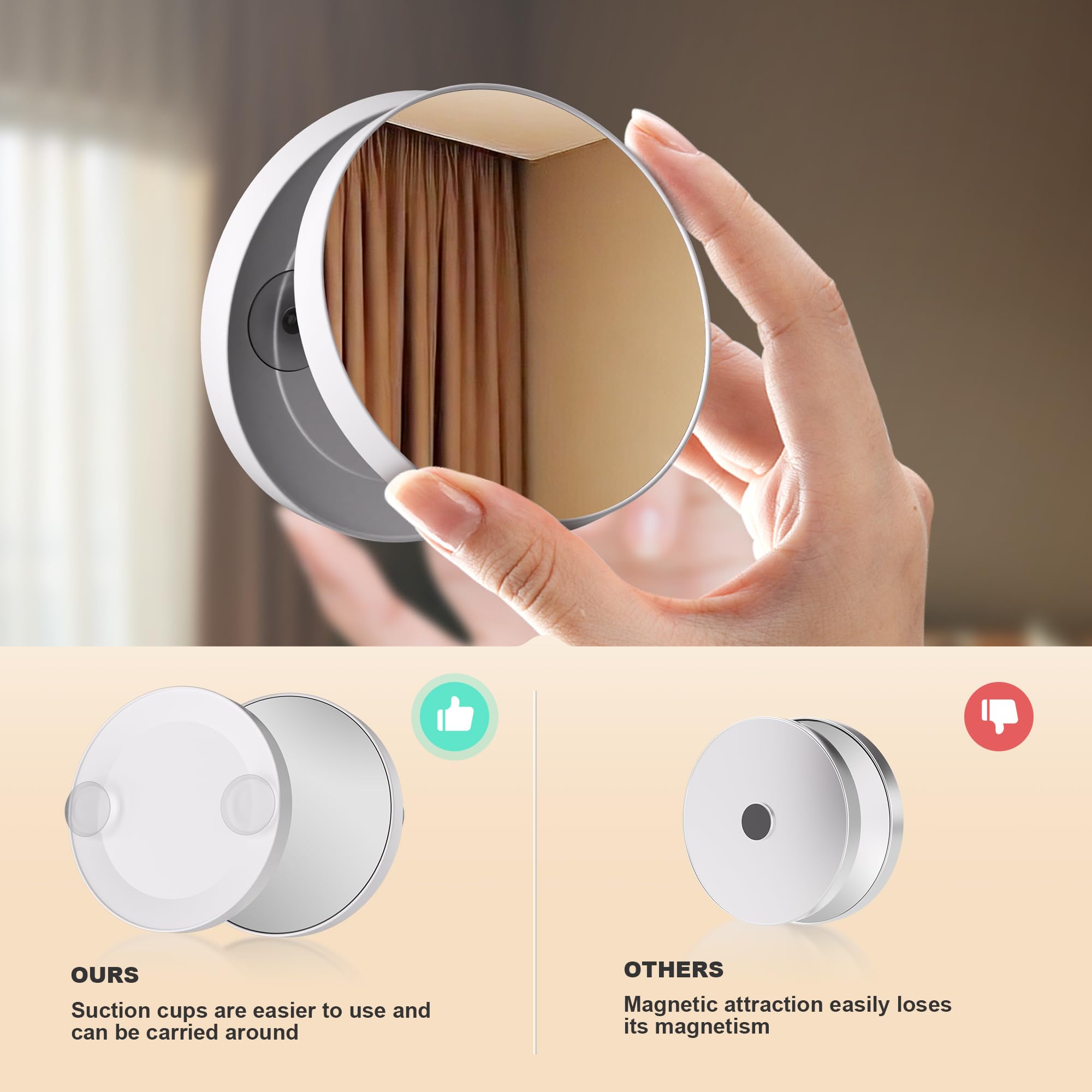 MINISO Vanity Mirror with Lights and Bluetooth Speaker, 17.7  x 13.8  LED Makeup Mirror, Light & Brightness Smart Sensor, Alumin