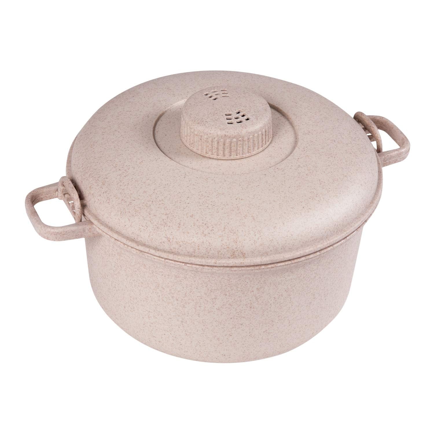 Handy Gourmet Eco Friendly Microwave Pressure Cooker  Easy Microwave Cooking  Easy & Fast Microwave Cookware for Rice, Chicken