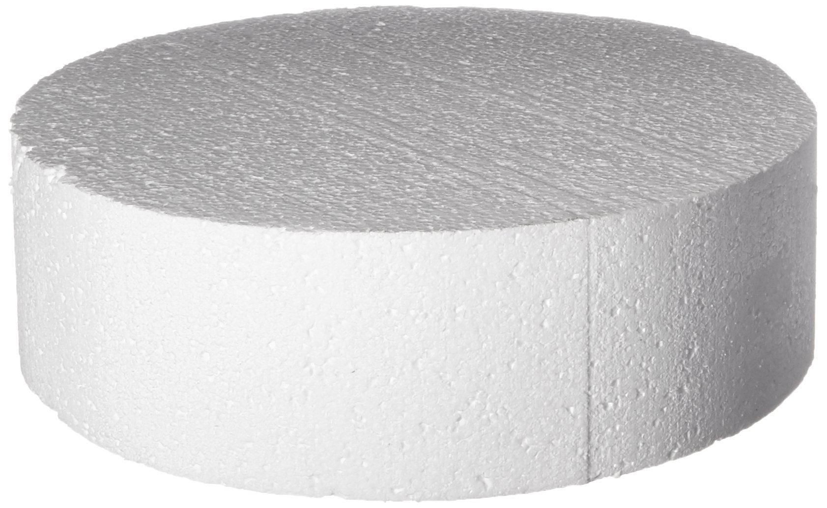 Oasis Supply Dummy Round Cake, 12 x 4, White