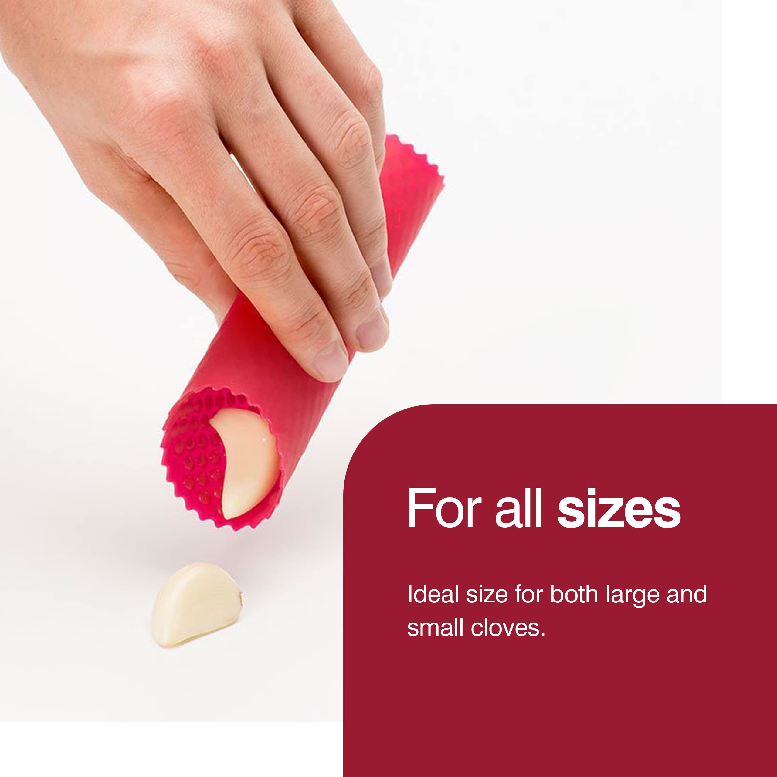 Zyliss Garlic Peeler & Easy Clean Garlic Press - Silicone Garlic Peeler Tube And Garlic Crusher For Your Kitchen Accessories - 2