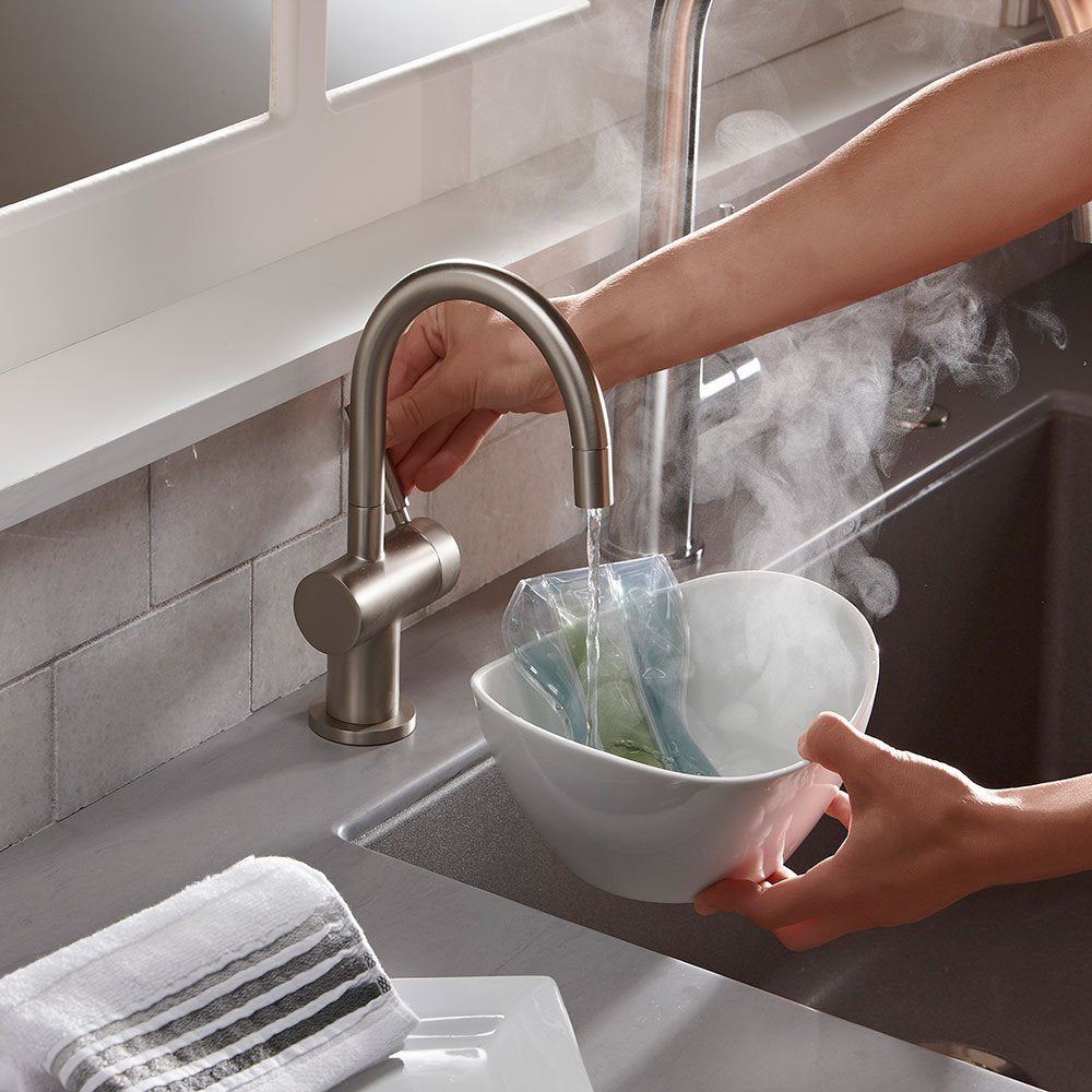 Insinkerator F-H3300Sn Modern Instant Hot Water Dispenser, Satin Nickel