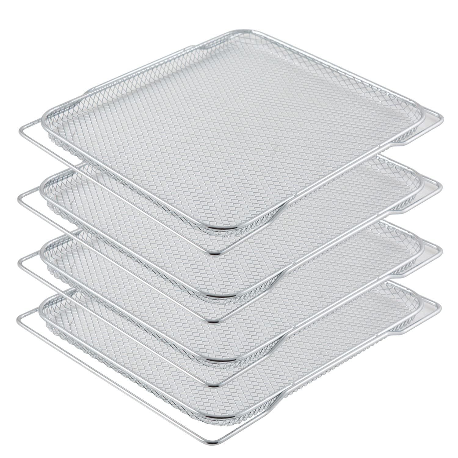 Nuwave Genuine 9-Piece Ultimate Baking Kit, 1.3    Deep Ss Roasting Tray, 4 Ss Racks, 4 - 11.5   X13    Silicone Baking Mats, Co