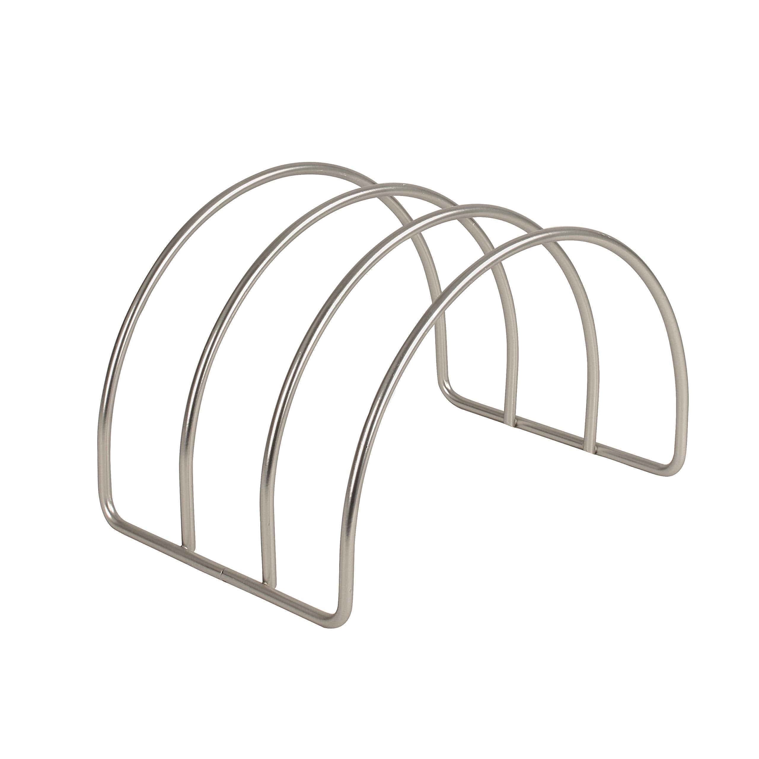 Spectrum Diversified Euro Arc Lids For Pots & Pans, Kitchen Cupboard Storage, Cabinet Skillet & Bakeware Organizer, Satin Nickel