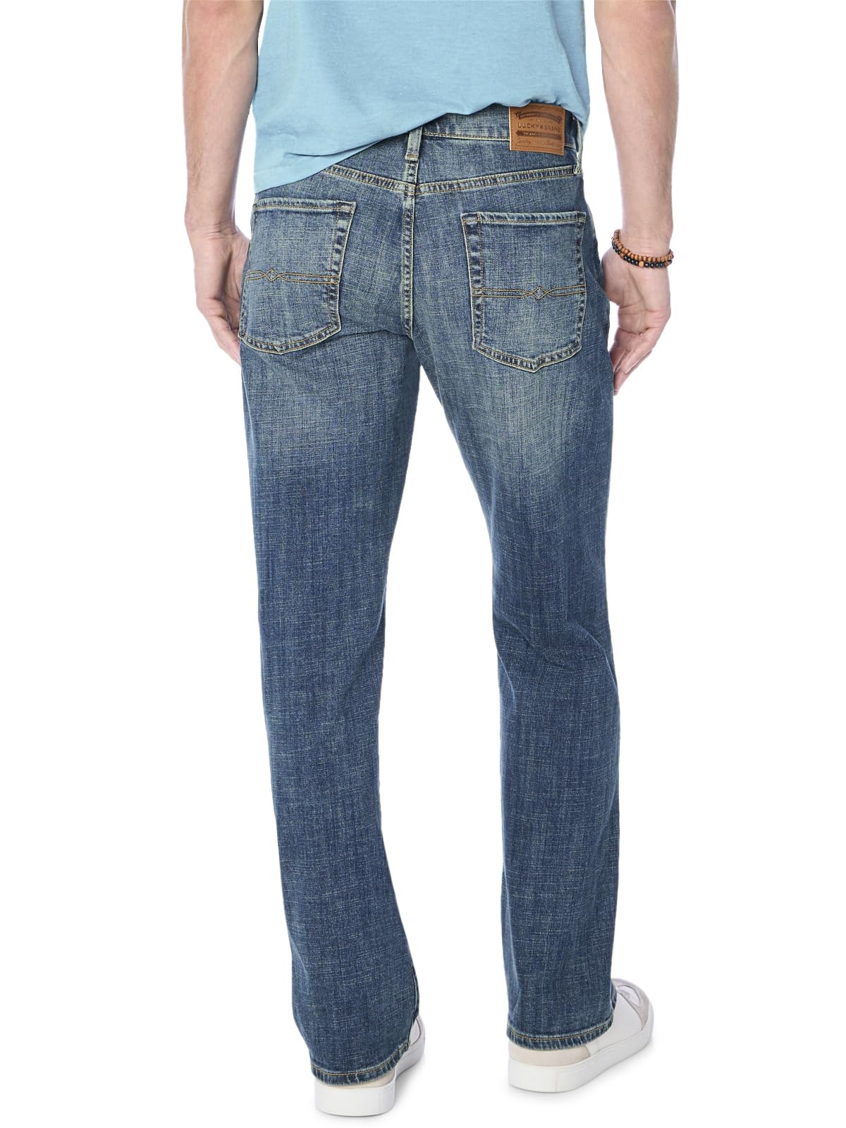 Lucky Brand Mens 181 Relaxed Straight Jean, Lakewood, 36W X 32L