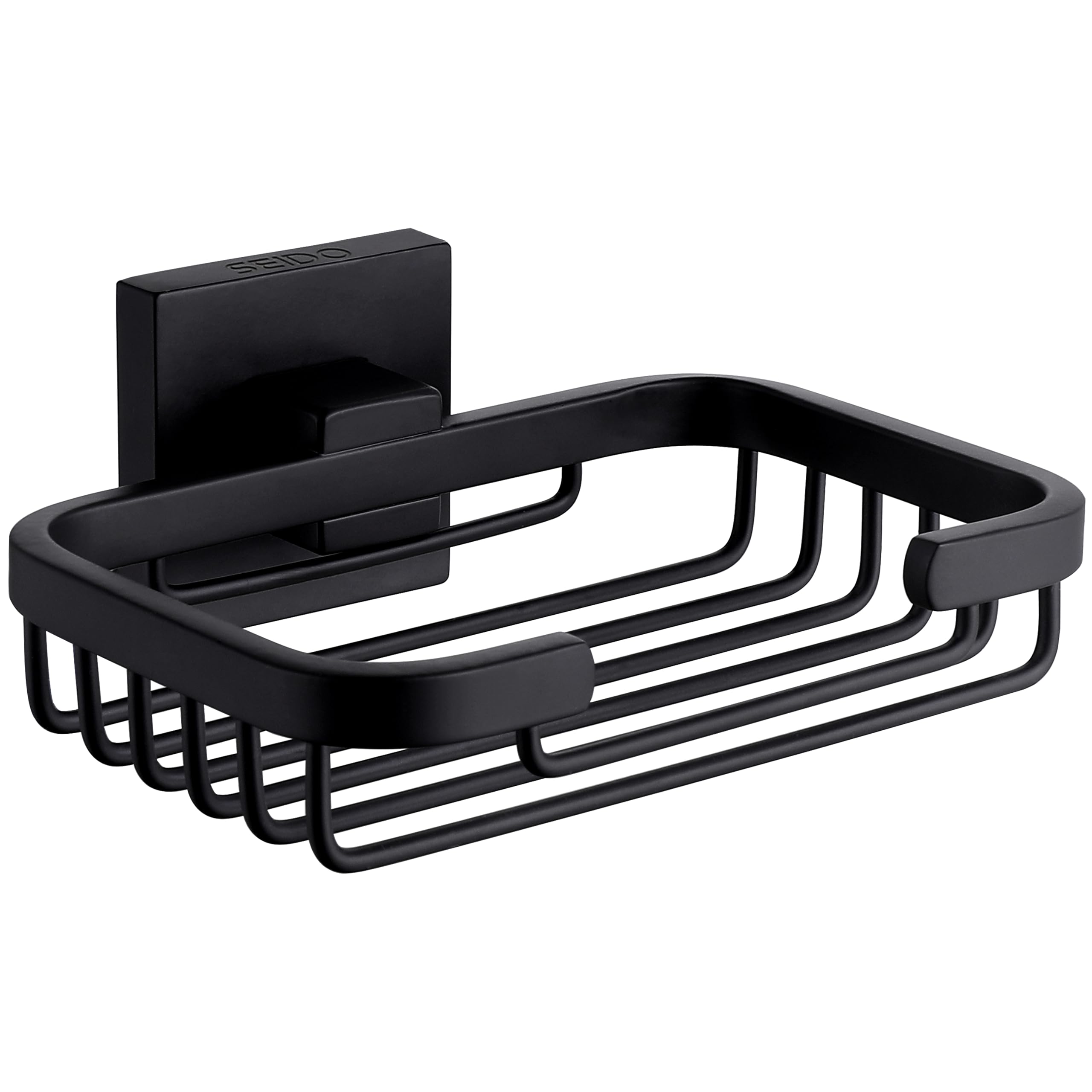 Seido 304 Stainless Steel Soap Dish Holder, Wall Mounted Soap Dish Holder For Shower Wall Bathroom & Kitchen Dish Soap Tray Matt