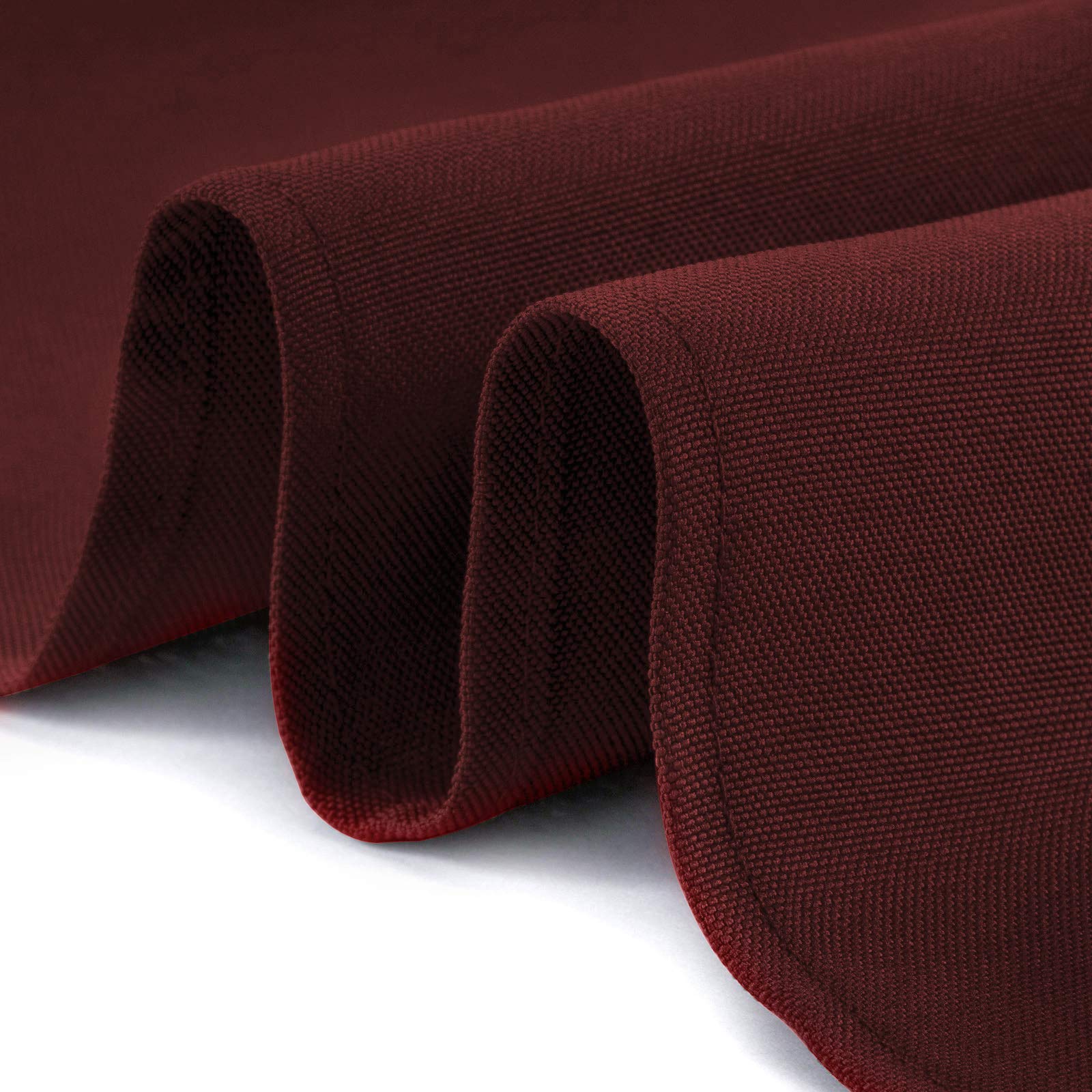 Lann'S Linens - 70 X 120 Premium Tablecloth For Wedding/Banquet/Restaurant - Rectangular Polyester Fabric Table Cloth - Burg