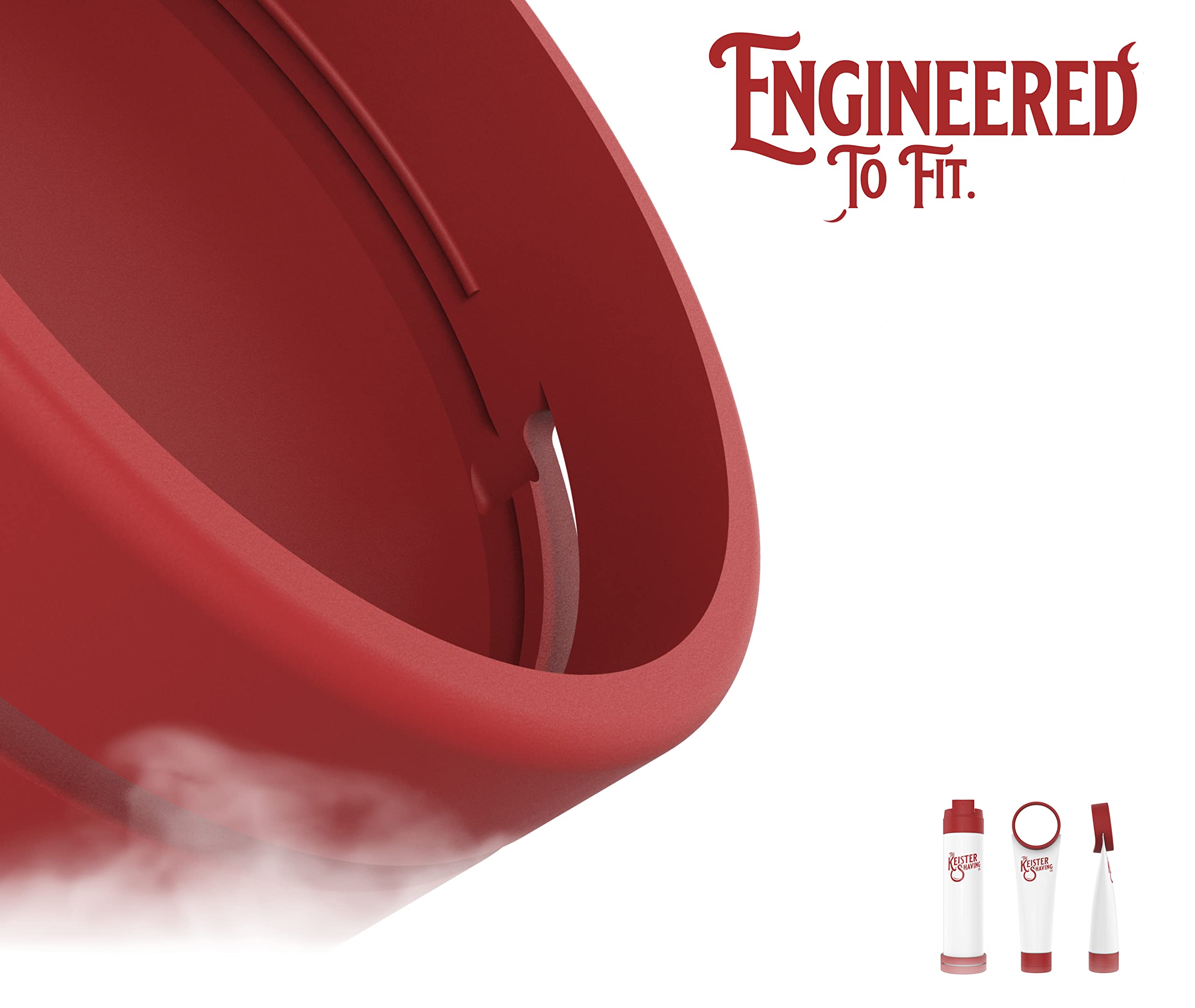 The Pocket Keister Shower Shaving Mirror, Anti Fog & Anti Scratch Fits Gel Cans & Small Tubes