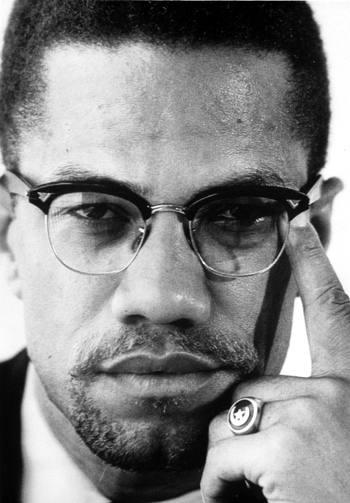 Close Up Malcolm X Photo Print (8 X 10)