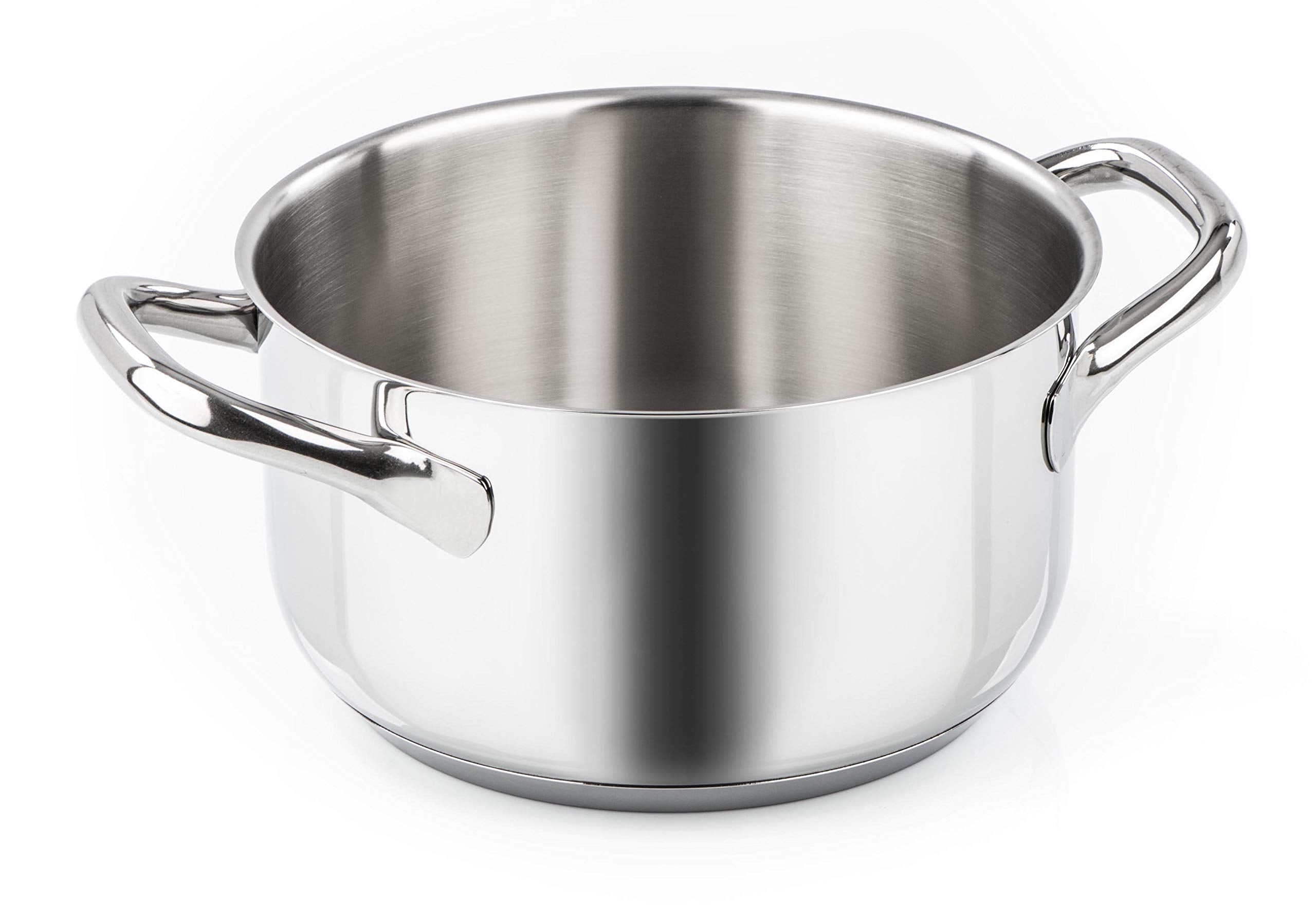 Barazzoni Chef Line Casserole Dish Two Handles cm 20 Steel
