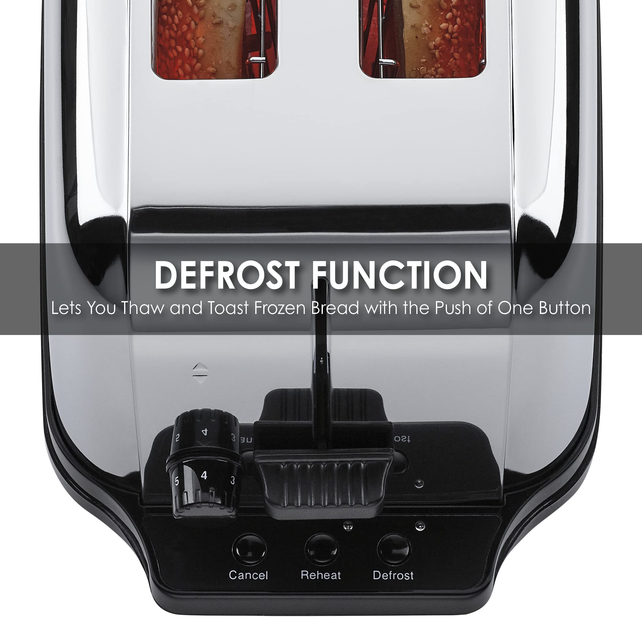 Waring Commercial WCT702 2-Slice Commercial Light Duty Pop-Up Toaster  120V  5-15 Phase Plug  Silver  2-Compartment