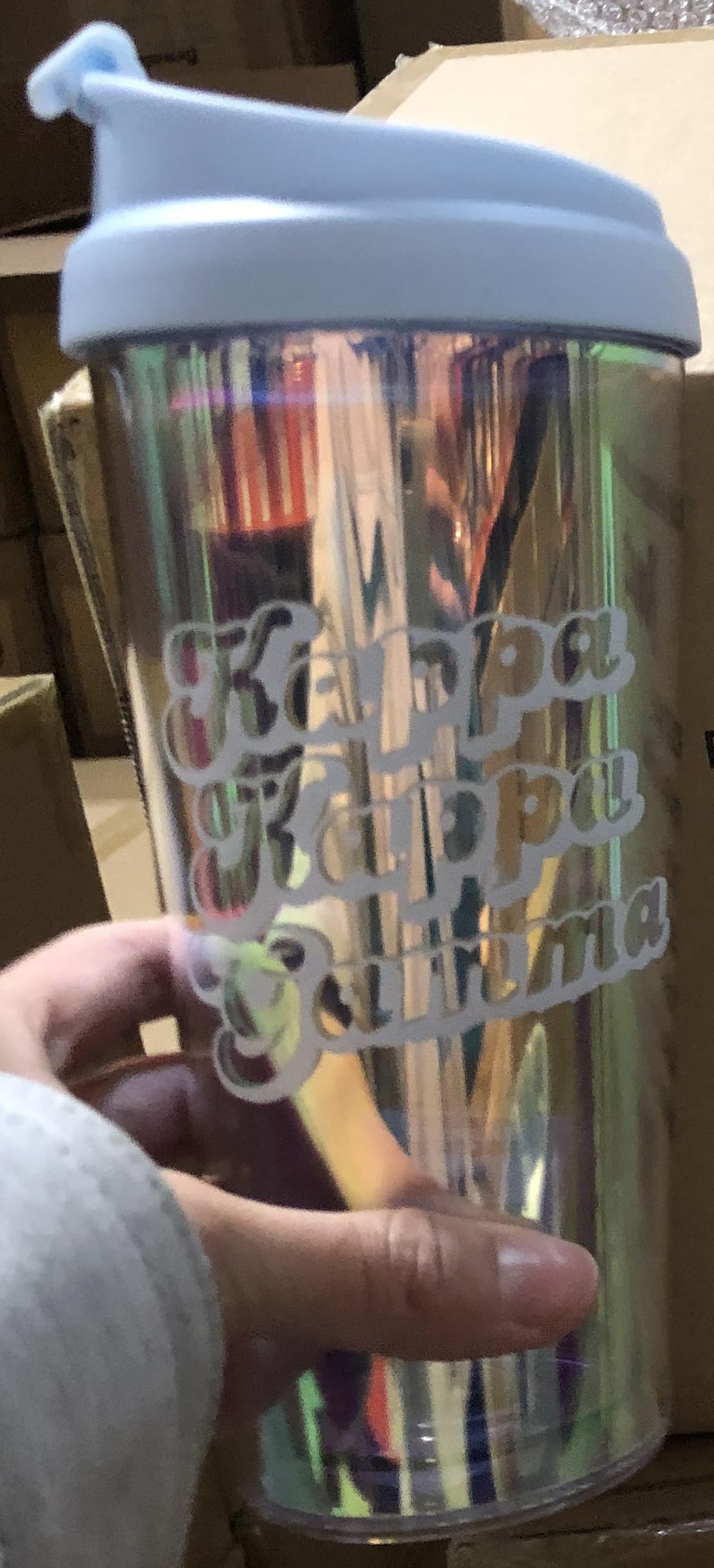 Kappa Kappa Gamma Retro Style Sorority Tumbler