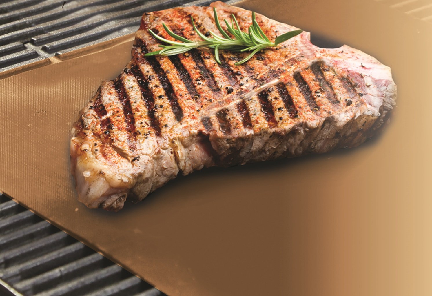 Yoshi Grill & Bake Mats (2 Pack), Copper